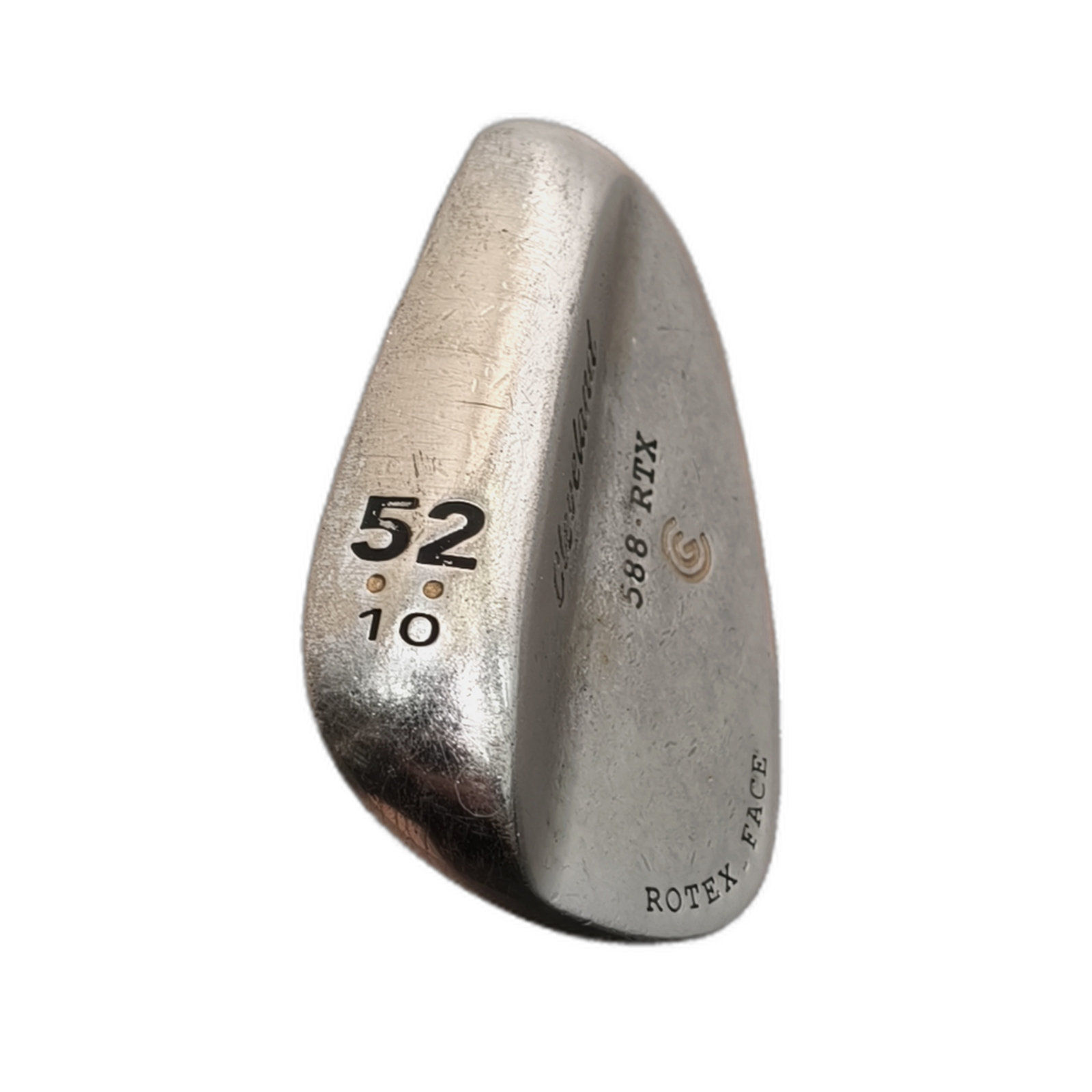 Cleveland 588 RTX Wedge / Flex Wedge / 52/10 [model:silueta] [bg:handrolled]