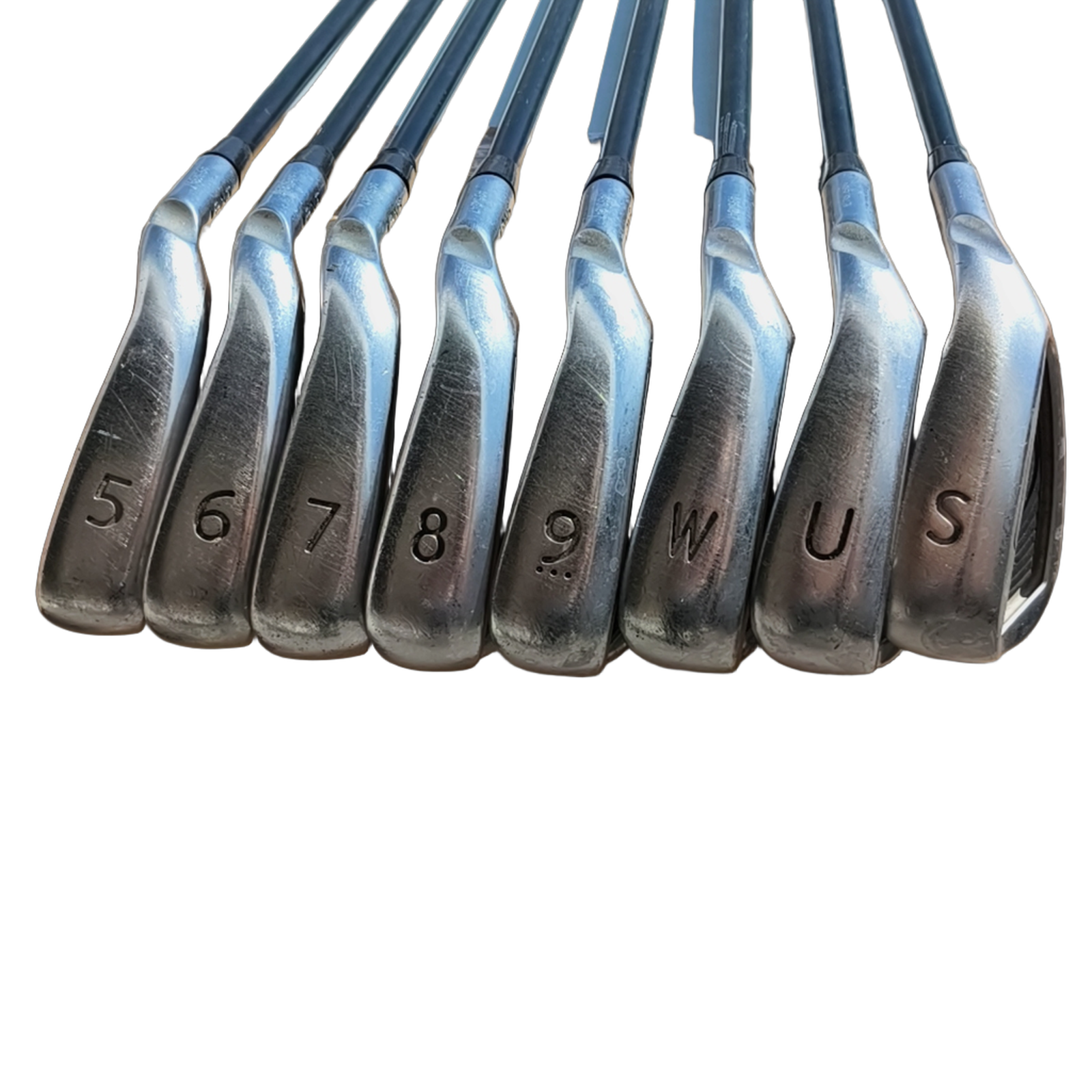 PING G400 Eisenset / 5-PW+GW+SW / Flex Regular / Graphit [model:birefnet-general] [bg:handrolled]