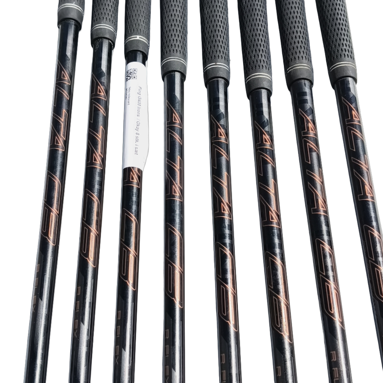 PING G400 Eisenset / 5-PW+GW+SW / Flex Regular / Graphit [model:birefnet-general] [bg:handrolled]
