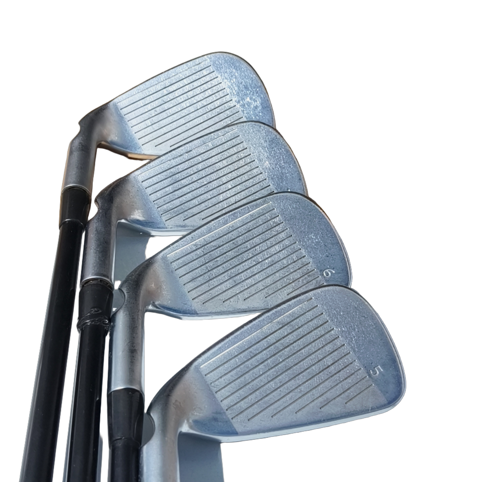 PING G400 Eisenset / 5-PW+GW+SW / Flex Regular / Graphit [model:birefnet-general] [bg:handrolled]