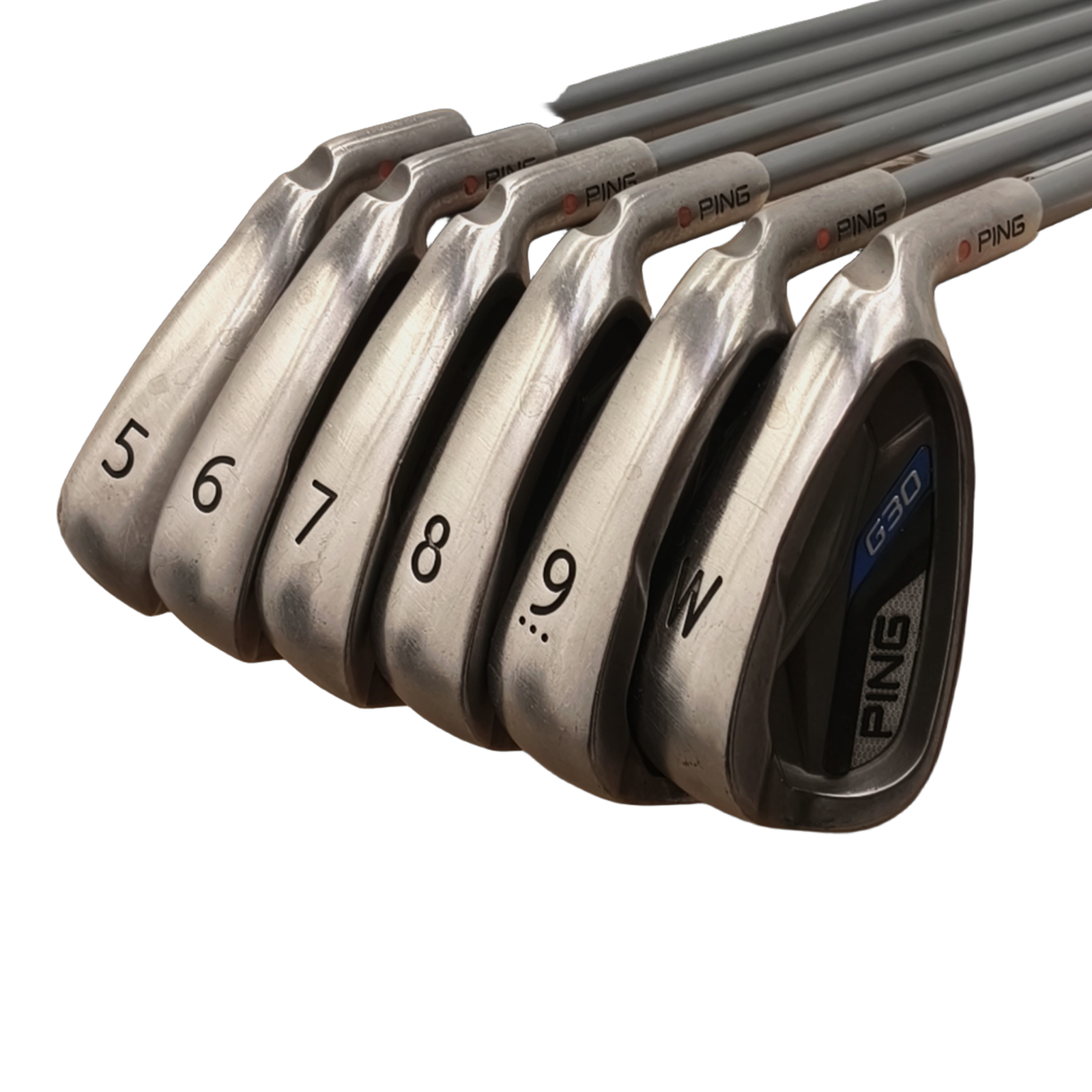 PING G30 Jernsæt / 5-PW / Flex Regular / Grafit [model:birefnet-general] [bg:handrolled]