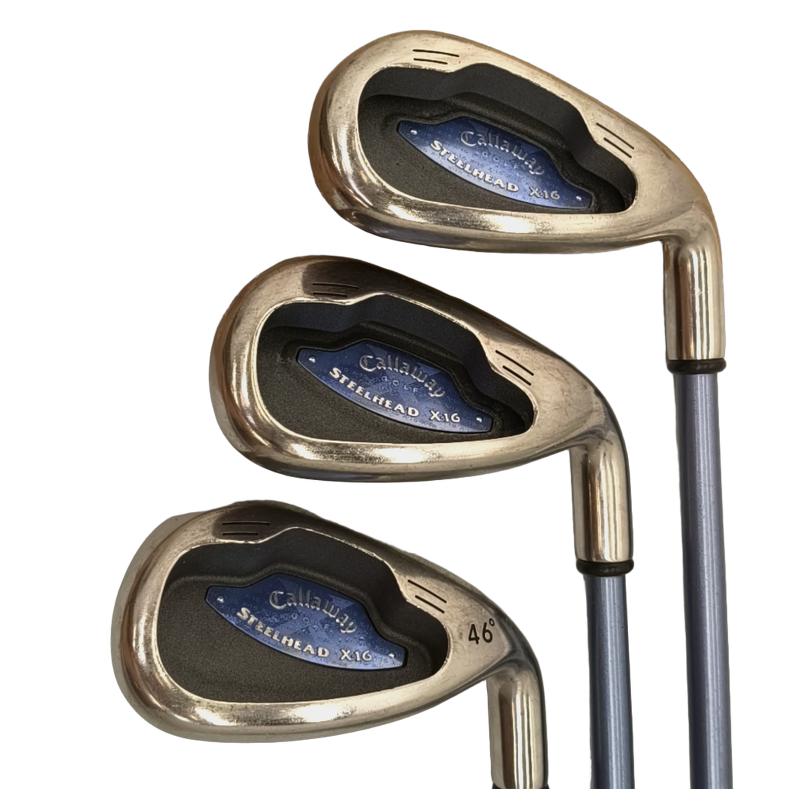 Callaway Steelhead X-16 Jernsæt / 6-PW+SW / Flex Ladies / Grafit [model:birefnet-general] [bg:handrolled]