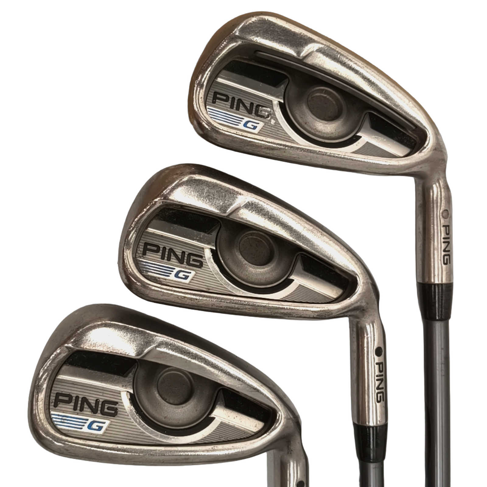 PING G Jernsæt / 6-PW+GW+SW / Flex A-flex / Grafit [model:birefnet-general] [bg:handrolled]