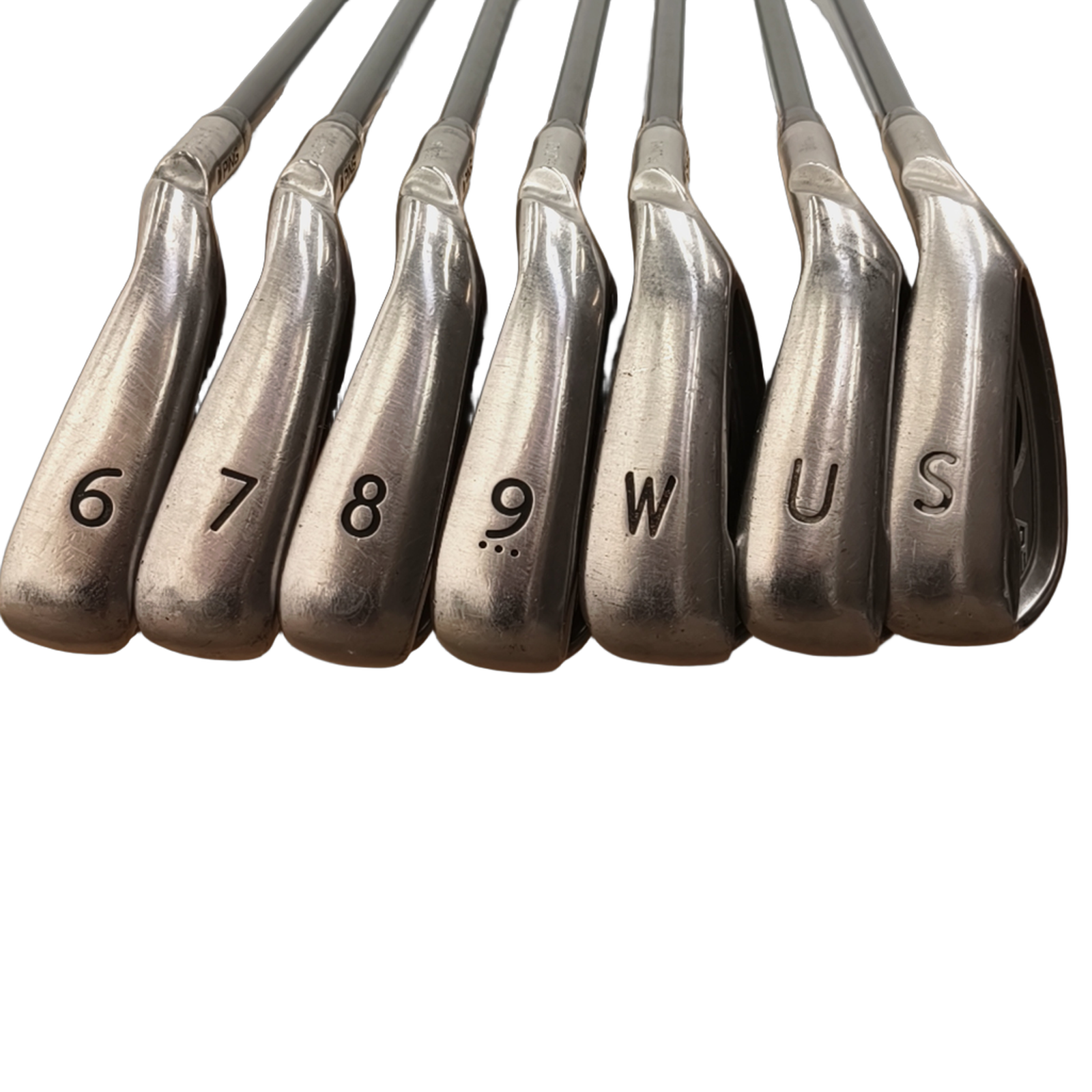 PING G Jernsæt / 6-PW+GW+SW / Flex A-flex / Grafit [model:birefnet-general] [bg:handrolled]