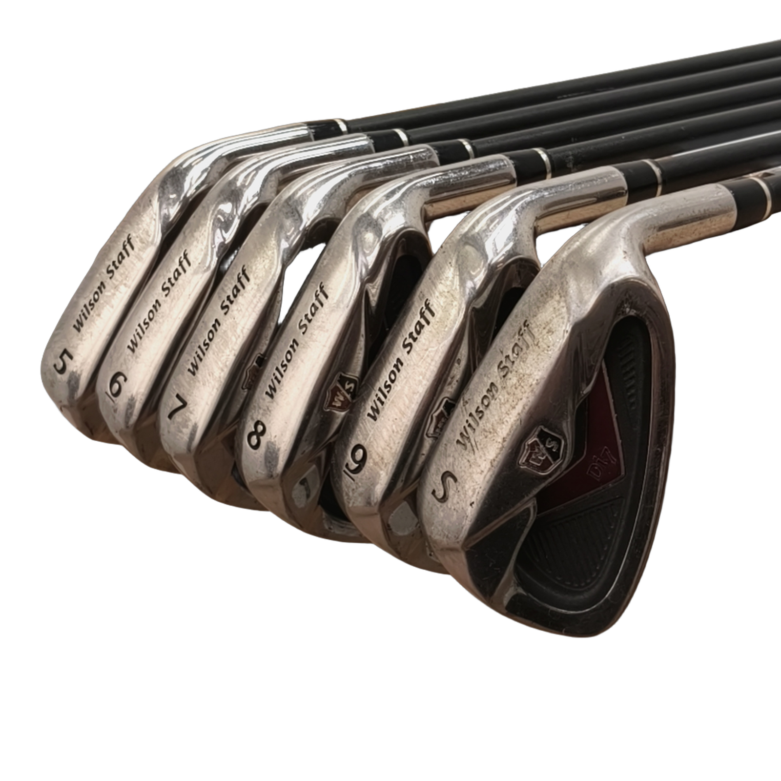 Wilson Staff DI9 Jernsæt / 5-9i+PW / Flex Regular / Grafit [model:birefnet-general] [bg:handrolled]