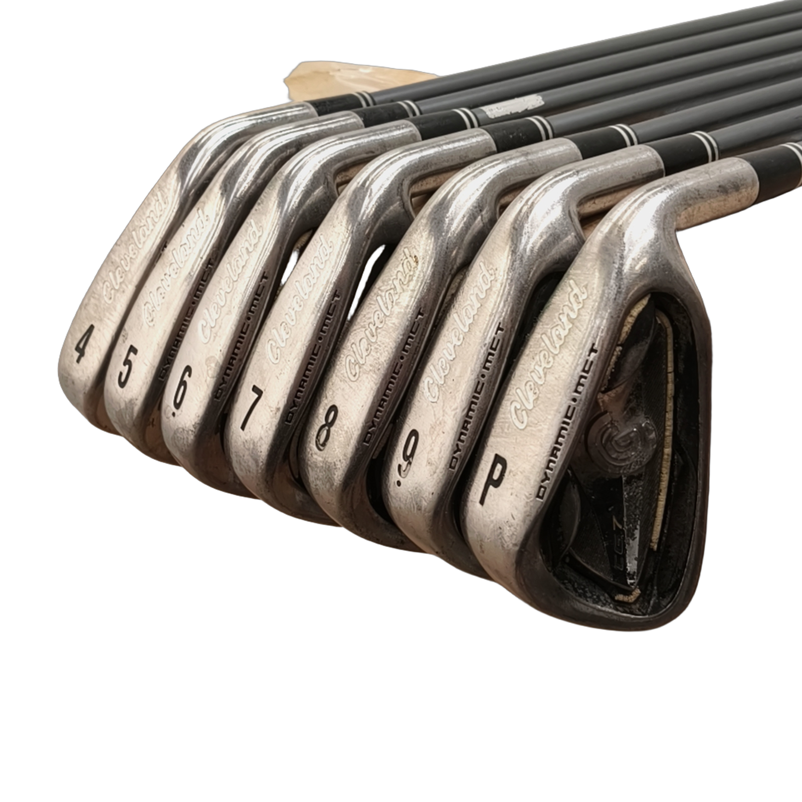 Cleveland CG7 Jernsæt / 4-PW / Flex Regular / Grafit [model:birefnet-general] [bg:handrolled]
