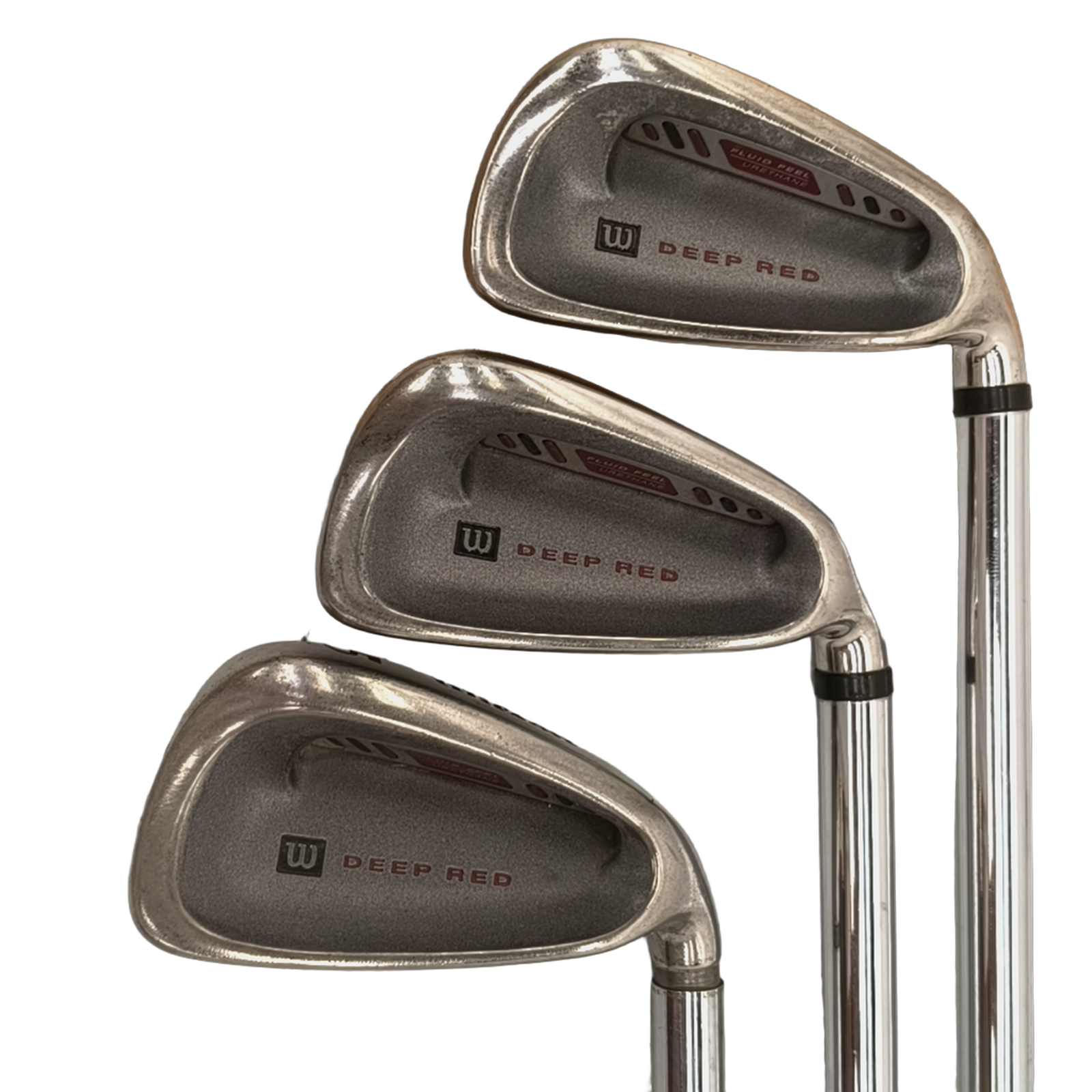Wilson Deep Red Jernsæt / 3-PW+SW / Flex Regular / Stål [model:birefnet-general] [bg:handrolled]