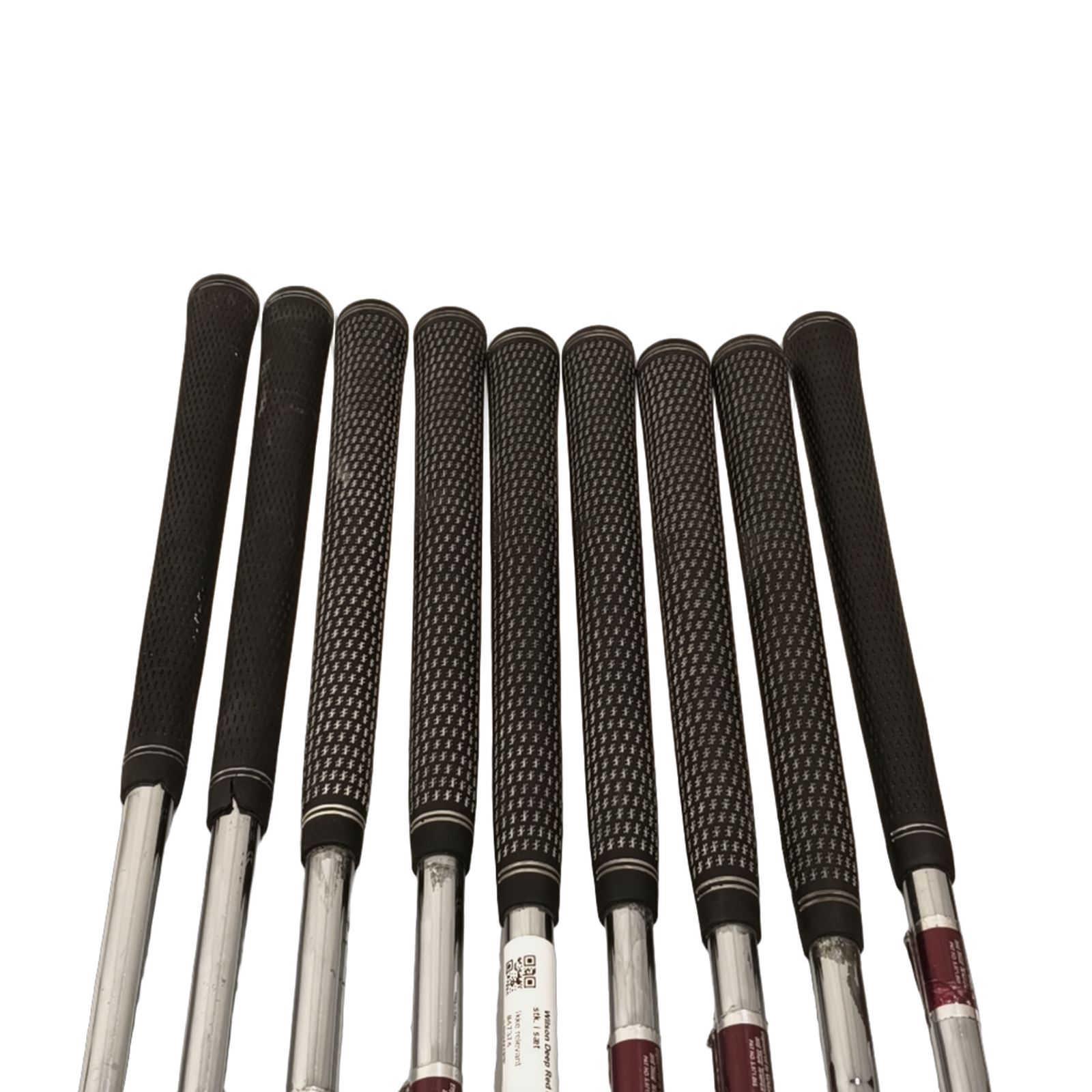 Wilson Deep Red Jernsæt / 3-PW+SW / Flex Regular / Stål [model:birefnet-general] [bg:handrolled]