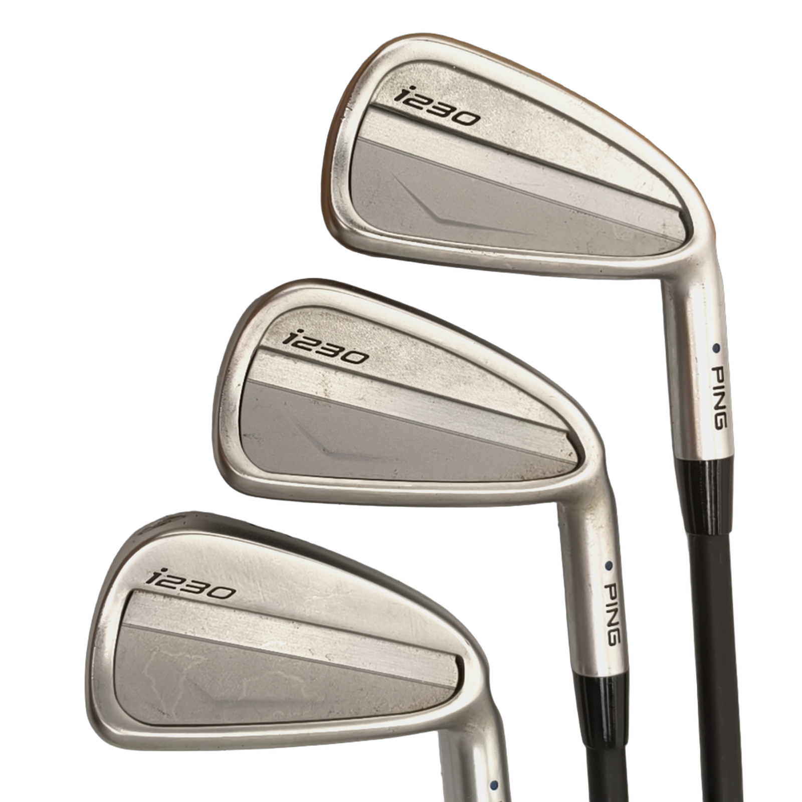 PING i230 Jernsæt / 4-PW / Flex Regular / Grafit [model:birefnet-general] [bg:handrolled]