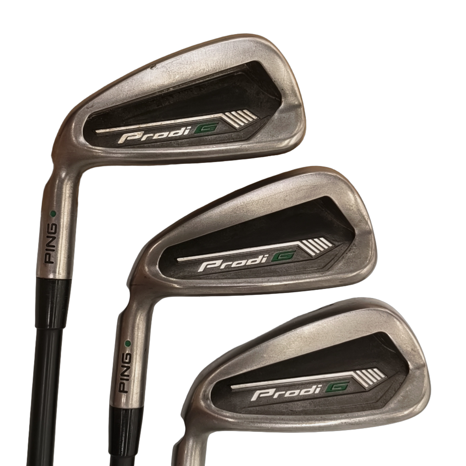 Venstre PING Prodi G Jernsæt / 6-PW / Flex Junior / Grafit [model:birefnet-general] [bg:handrolled]