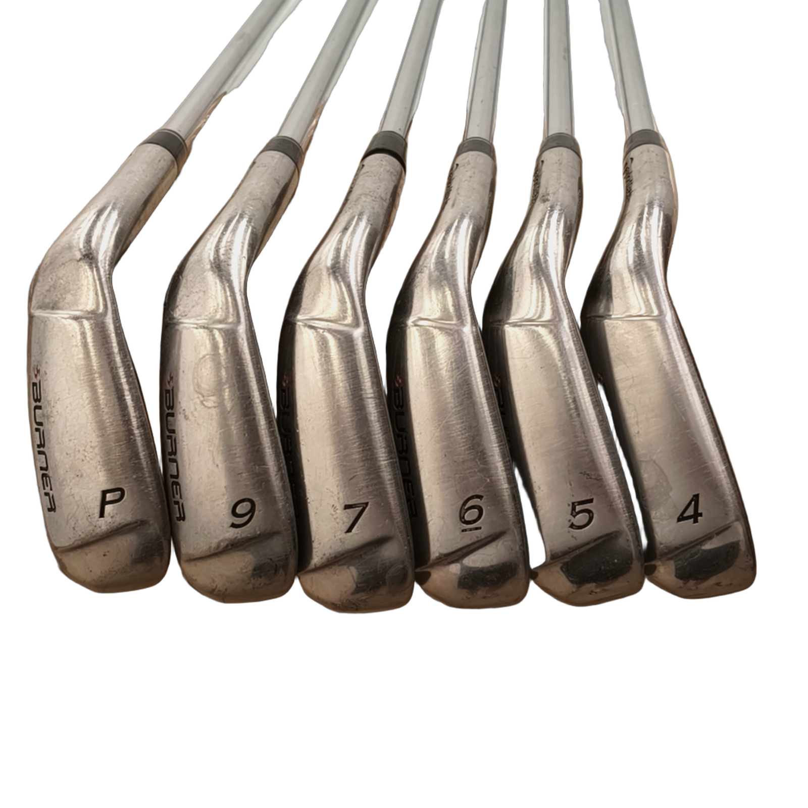 Venstre TaylorMade Burner Superlaunch Jernsæt / 4-PW / Flex Regular / Stål [model:birefnet-general] [bg:handrolled]