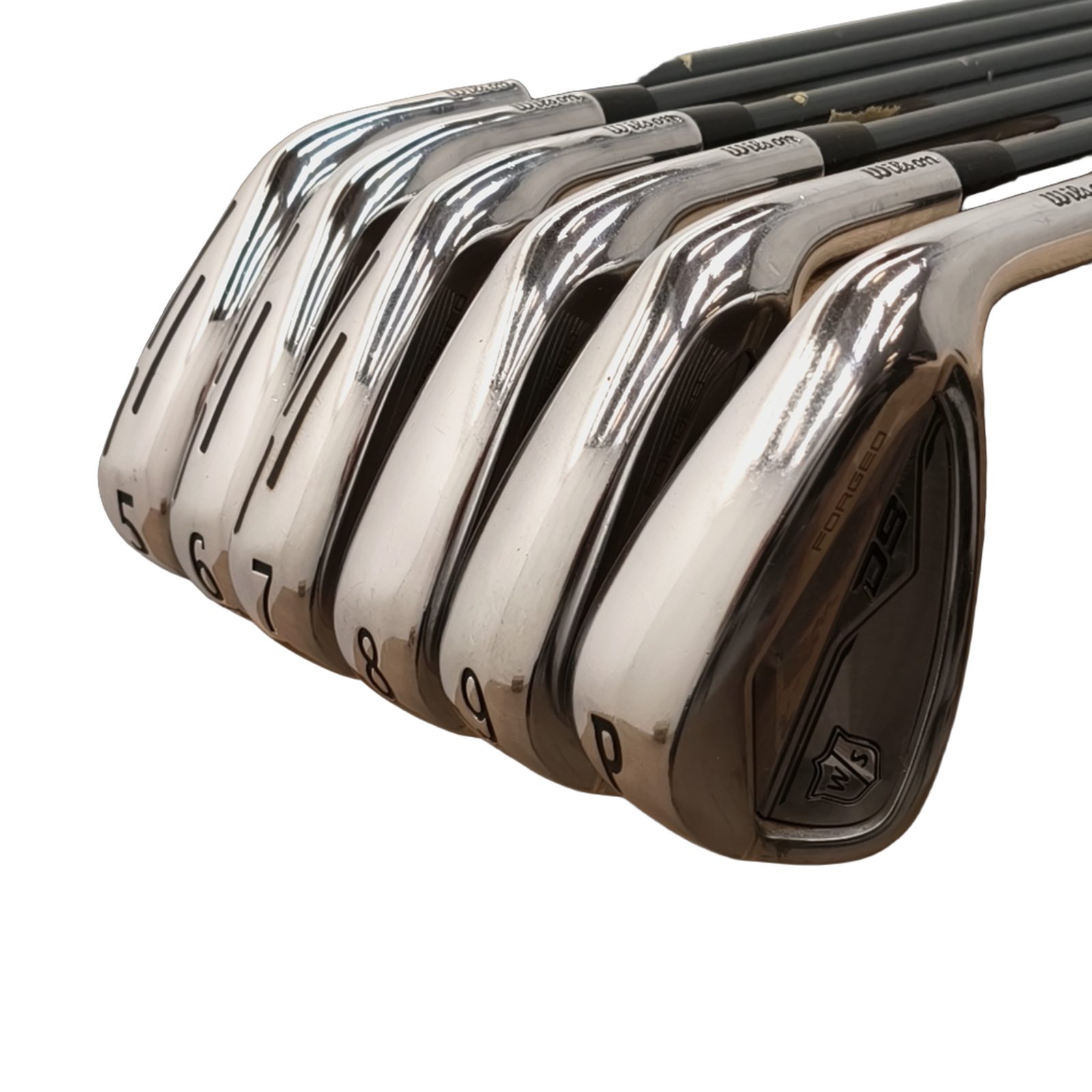 Wilson Staff D9 Forged Jernsæt / 5-PW / Flex Regular / Grafit [model:birefnet-general] [bg:handrolled]