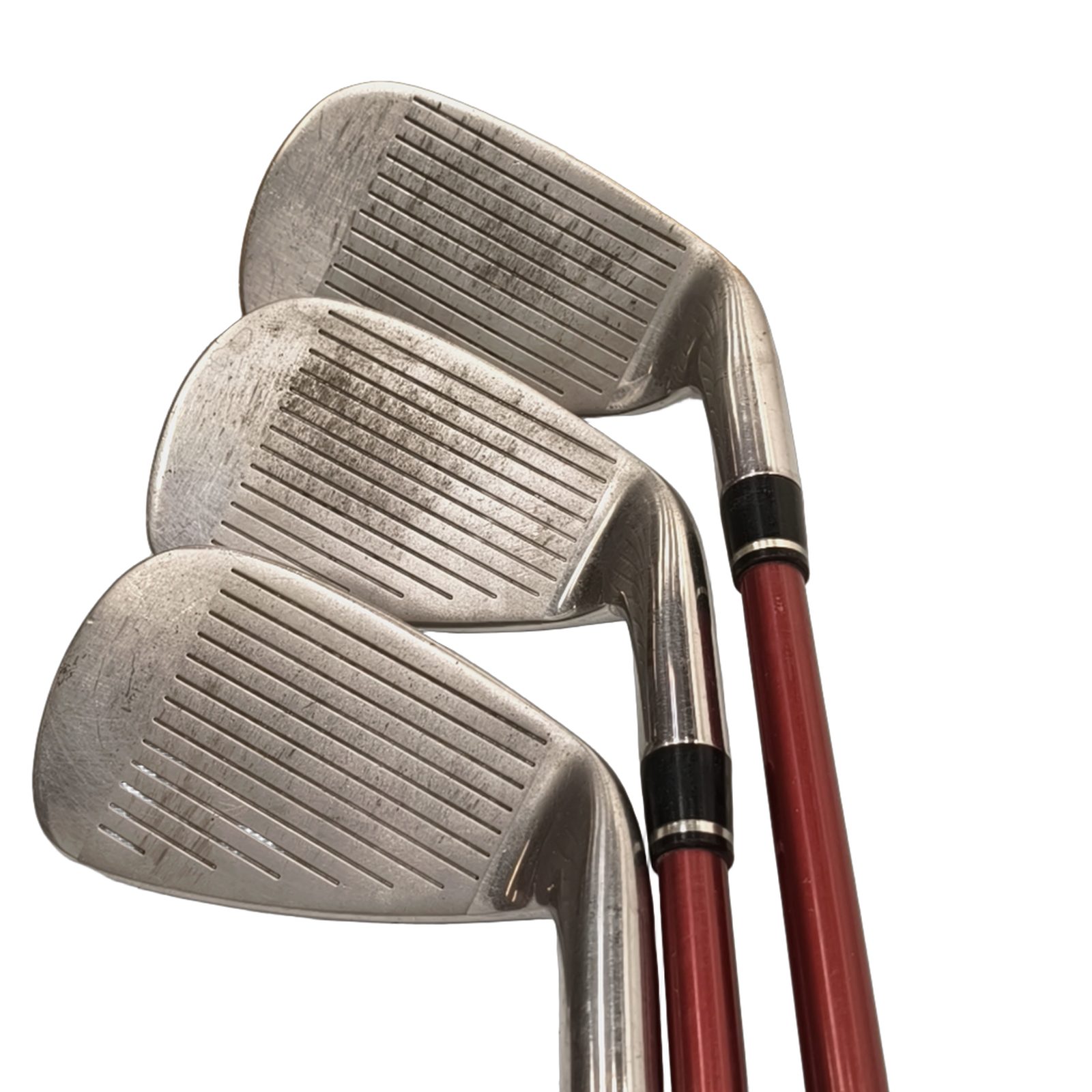 Venstre Wilson Staff Di11 Jernsæt / 5-PW+SW / Flex Regular / Grafit [model:birefnet-general] [bg:handrolled]