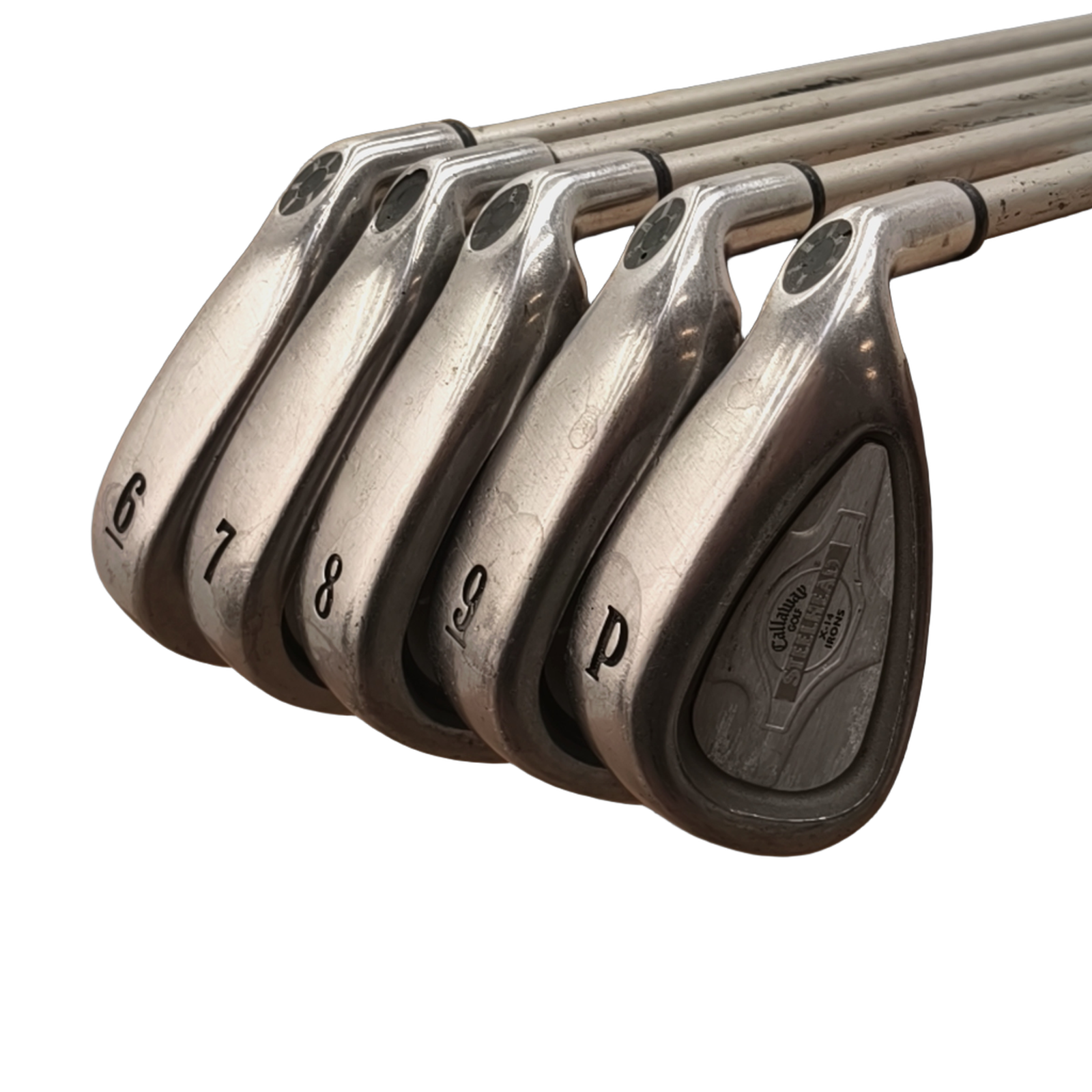 Callaway Steelhead X-14 Jernsæt / 6-PW / Flex Ladies / Grafit [model:birefnet-general] [bg:handrolled]