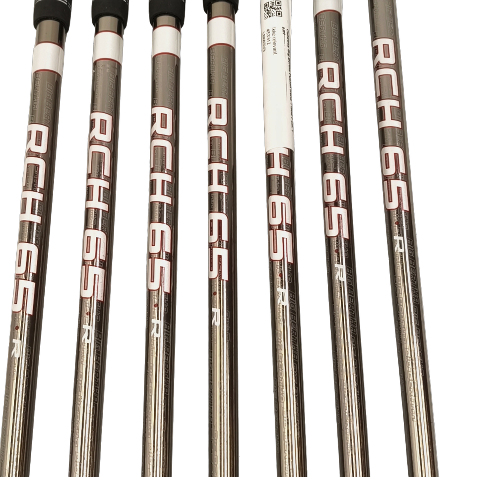 Venstre Callaway Big Bertha 2023 Jernsæt / 5-PW+GW / Flex Regular / Grafit [model:birefnet-general] [bg:handrolled]