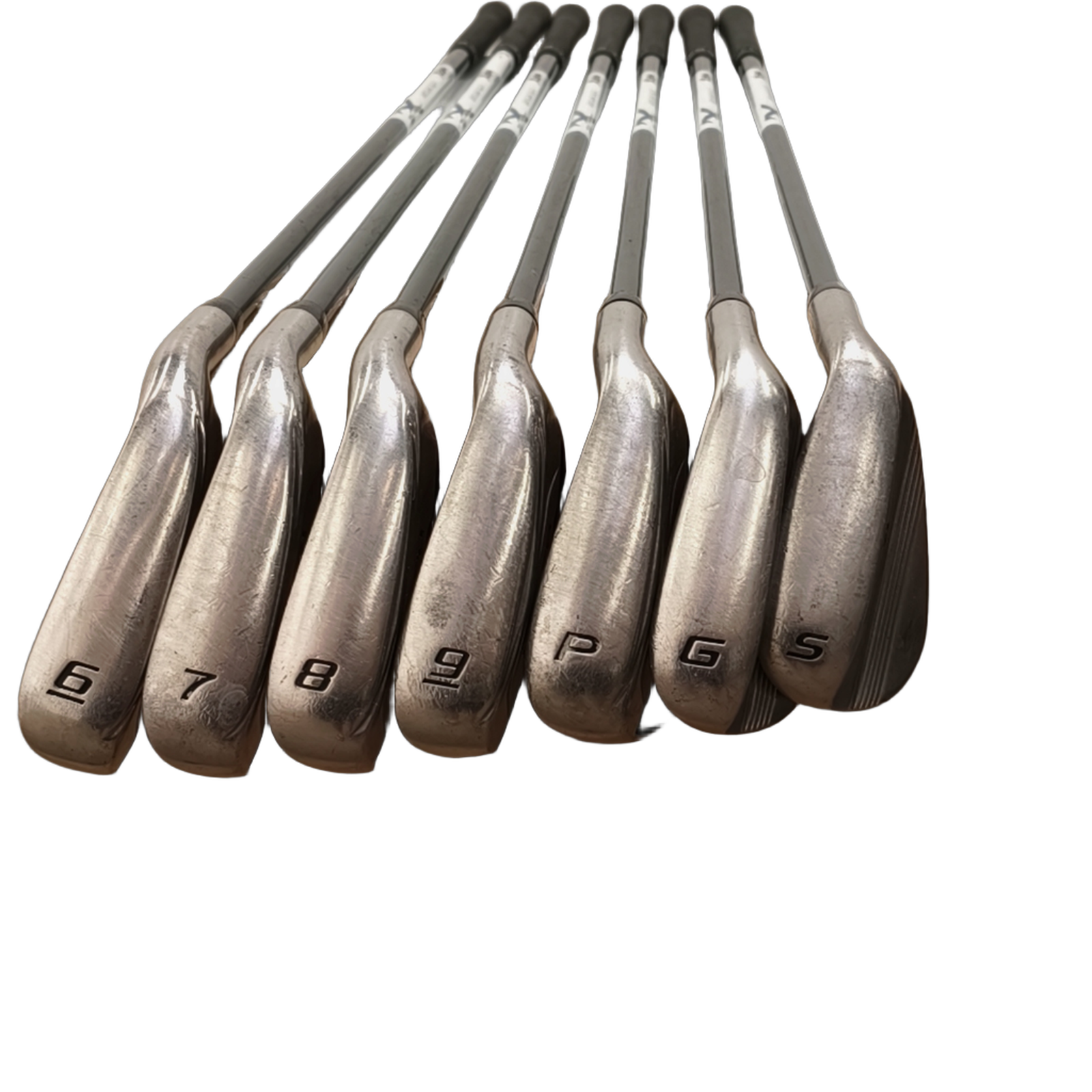Cobra Max Jernsæt / 6-PW+GW+SW / Flex A-flex / Grafit [model:birefnet-general] [bg:handrolled]