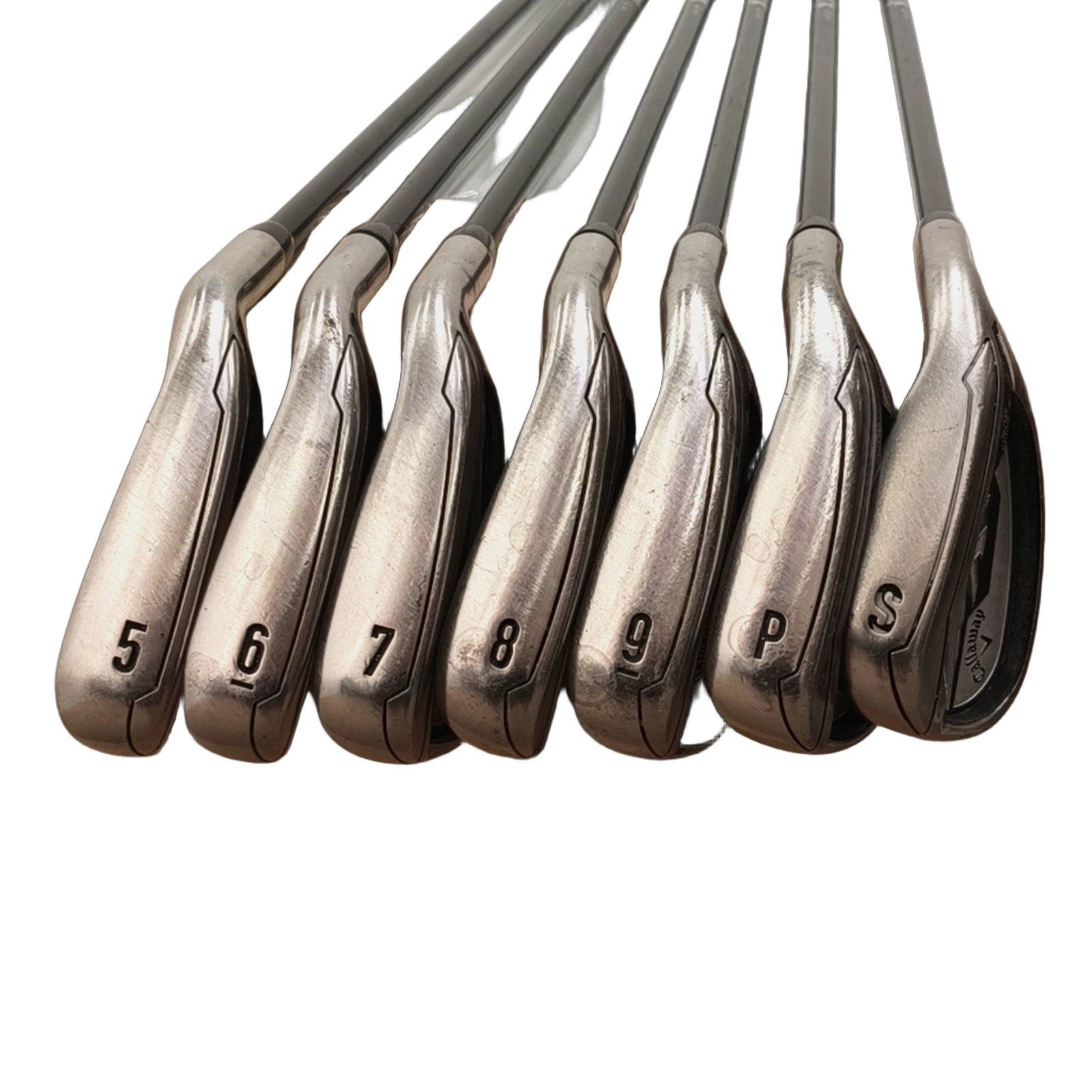 Callaway XR Jernsæt / 5-PW+SW / Flex A-flex / Grafit [model:birefnet-general] [bg:handrolled]