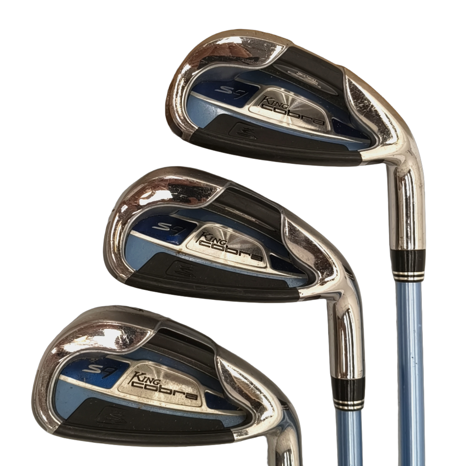 Cobra King S9 Jernsæt / 5-PW+SW / Flex Ladies / Grafit [model:birefnet-general] [bg:handrolled]