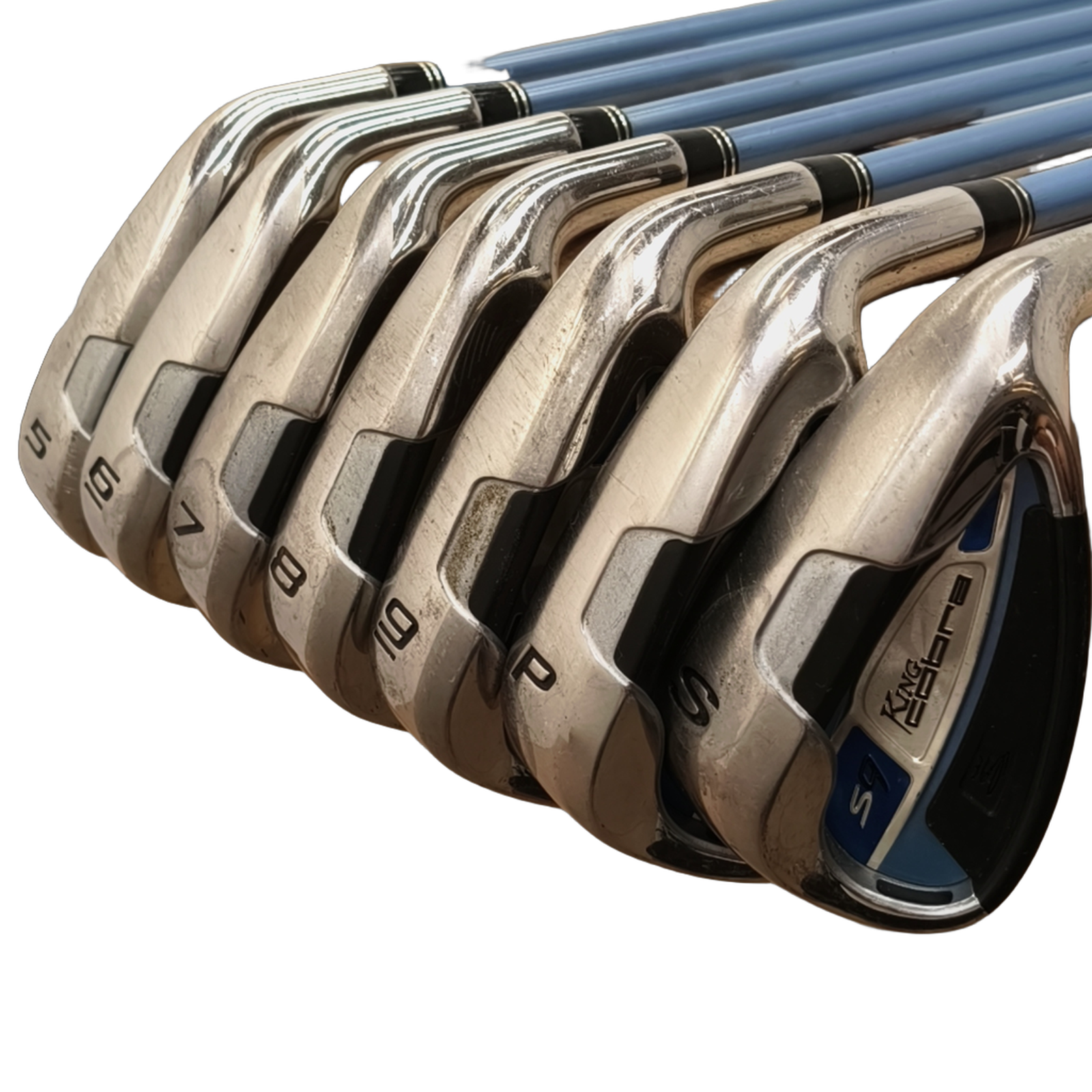Cobra King S9 Jernsæt / 5-PW+SW / Flex Ladies / Grafit [model:birefnet-general] [bg:handrolled]