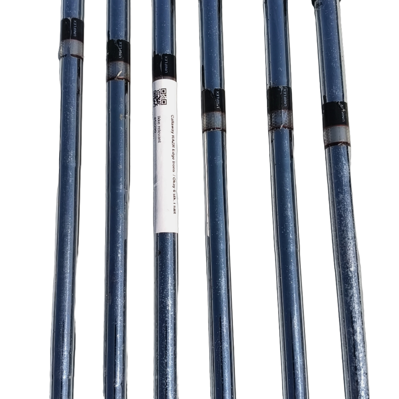 Callaway RAZR Edge Jernsæt / 5-9i+SW / Flex Uniflex / Stål [model:birefnet-general] [bg:handrolled]