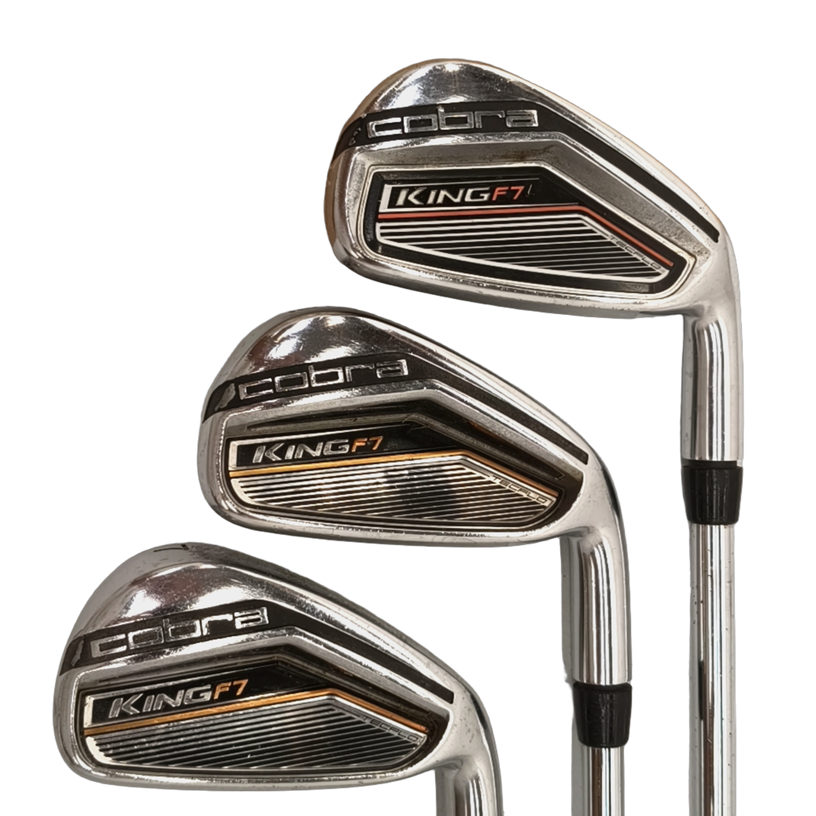 Cobra King F7 Jernsæt / 5-PW / Flex Regular / Grafit [model:birefnet-general] [bg:handrolled]