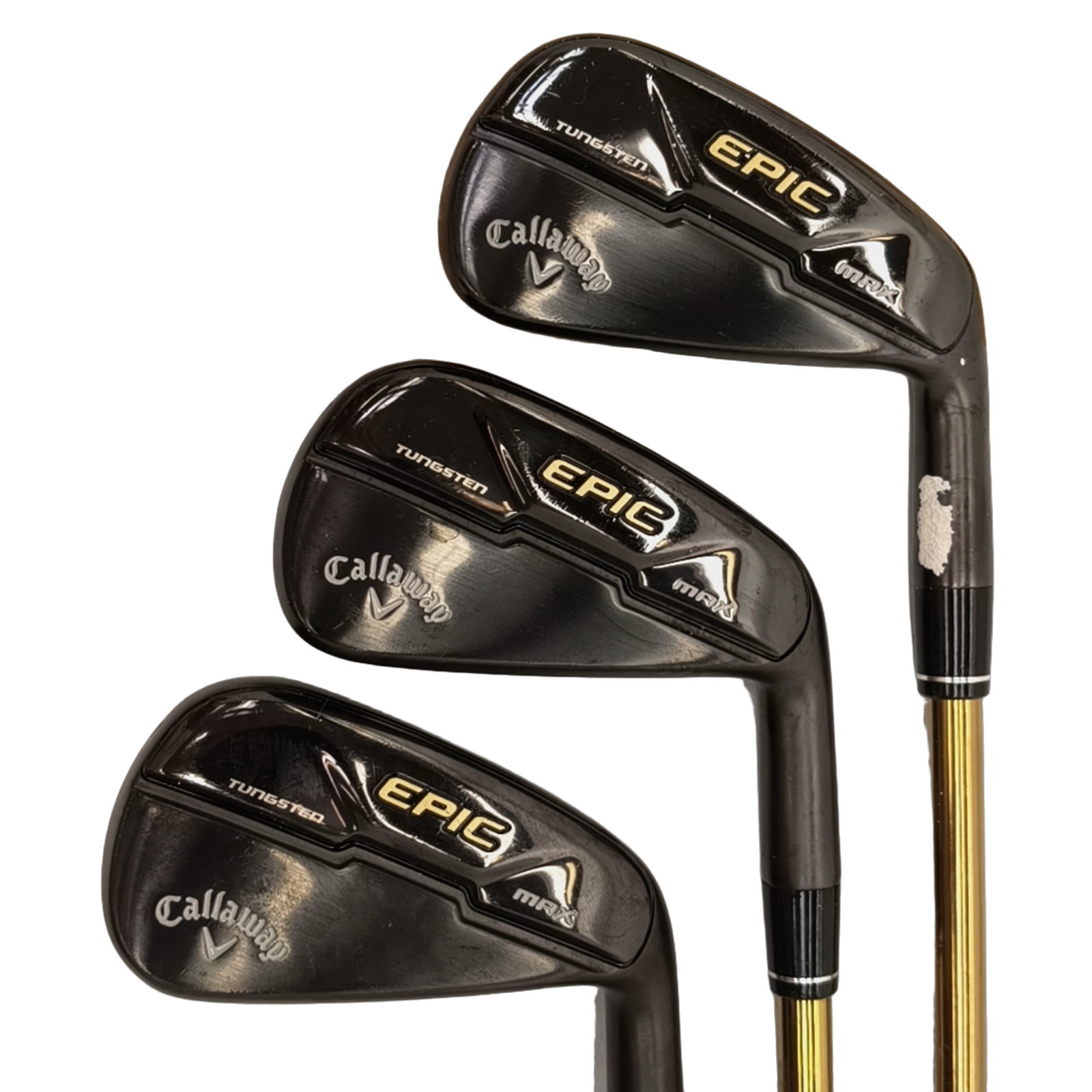 Callaway Epic Max ✩ Jernsæt / 5-PW+AW / Flex Regular / Grafit [model:birefnet-general] [bg:handrolled]