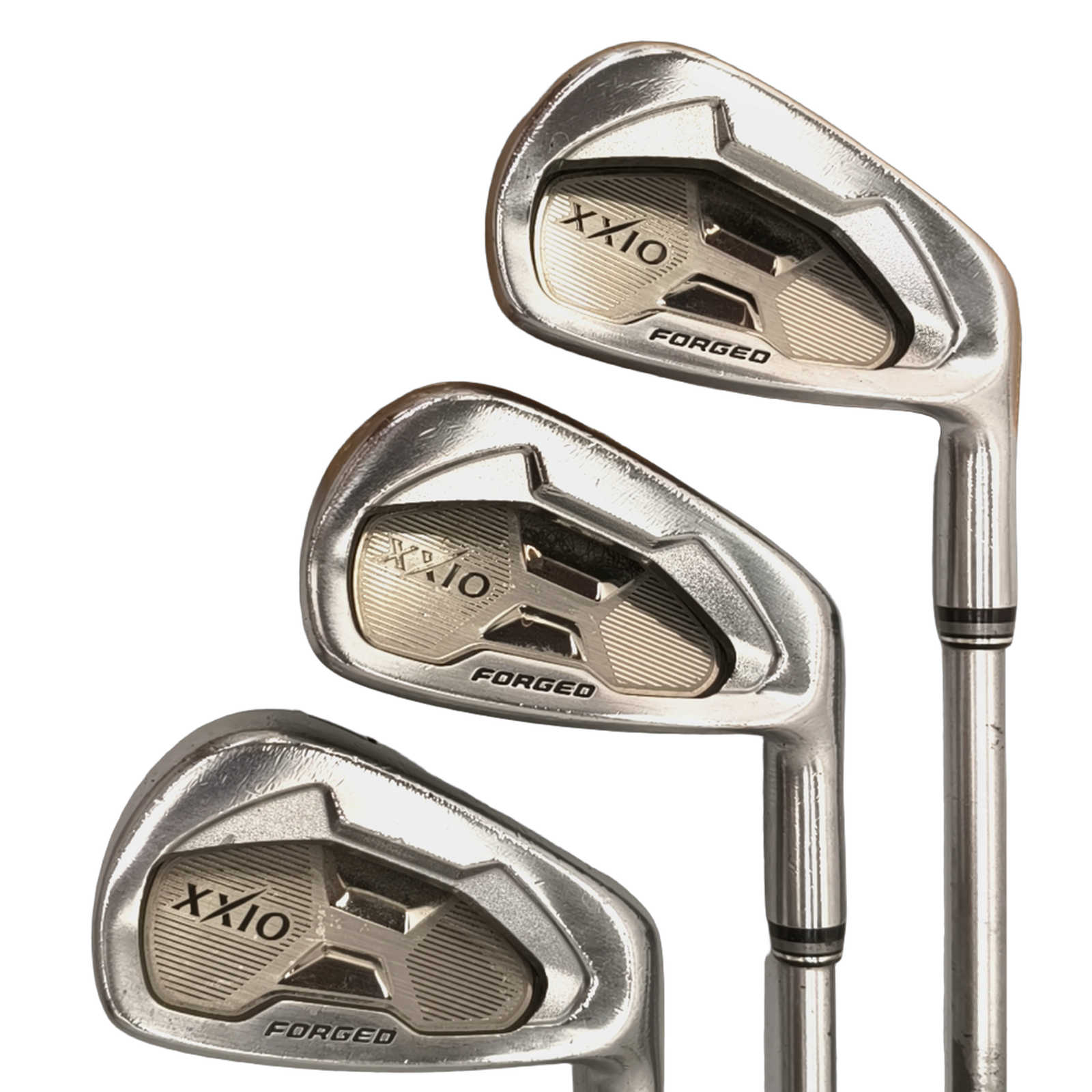 XXIO Forged Jernsæt / 5-PW+AW / Flex Regular / Grafit [model:birefnet-general] [bg:handrolled]