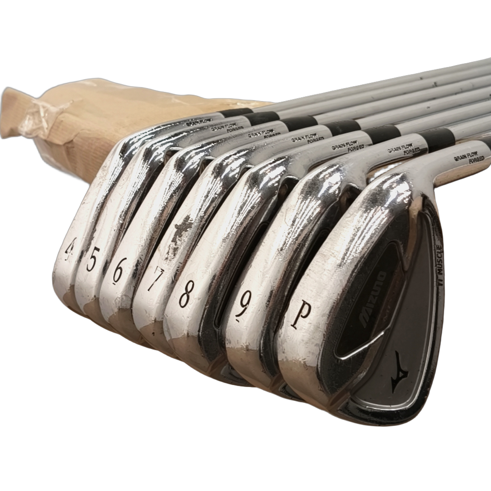 Mizuno MP-59 Jernsæt / 4-PW / Flex X-Stiff / Stål [model:birefnet-general] [bg:handrolled]