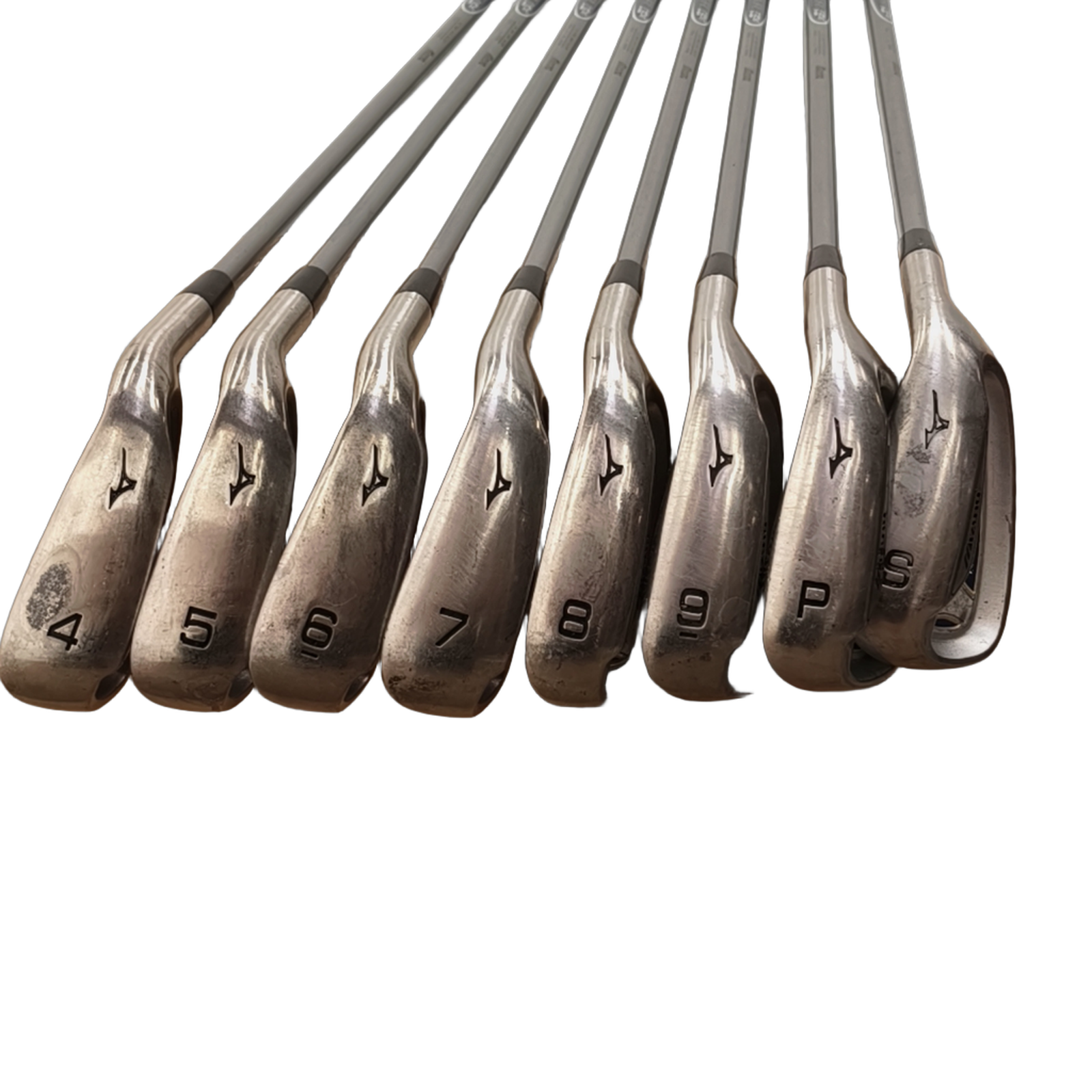 Mizuno MX-100 Jernsæt / 4-PW+SW / Flex Regular / Grafit [model:birefnet-general] [bg:handrolled]