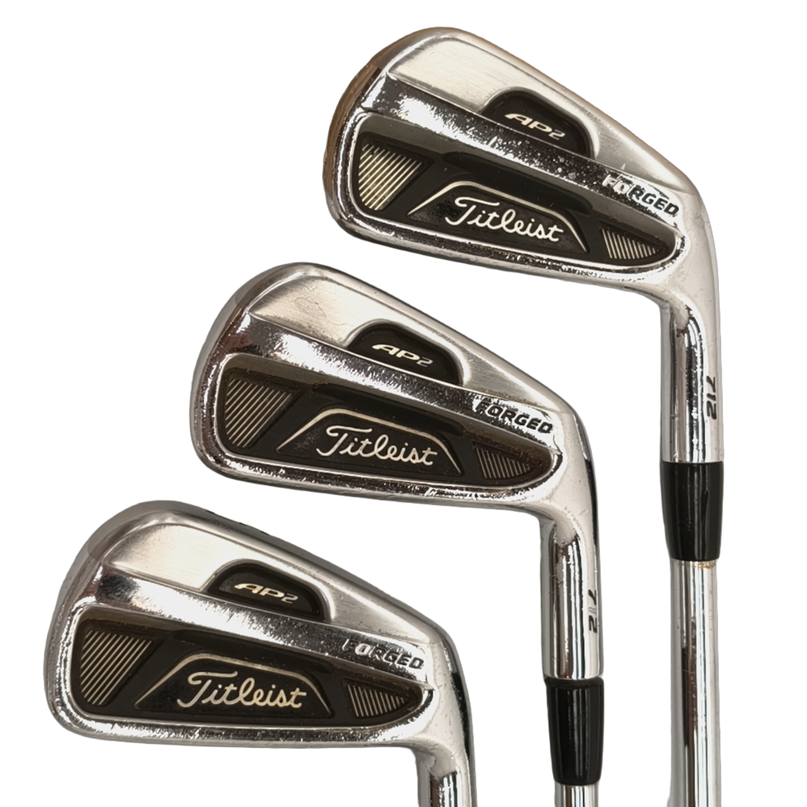 Titleist AP2 712 Forged Jernsæt / 3-PW / Flex Stiff / Stål [model:birefnet-general] [bg:handrolled]