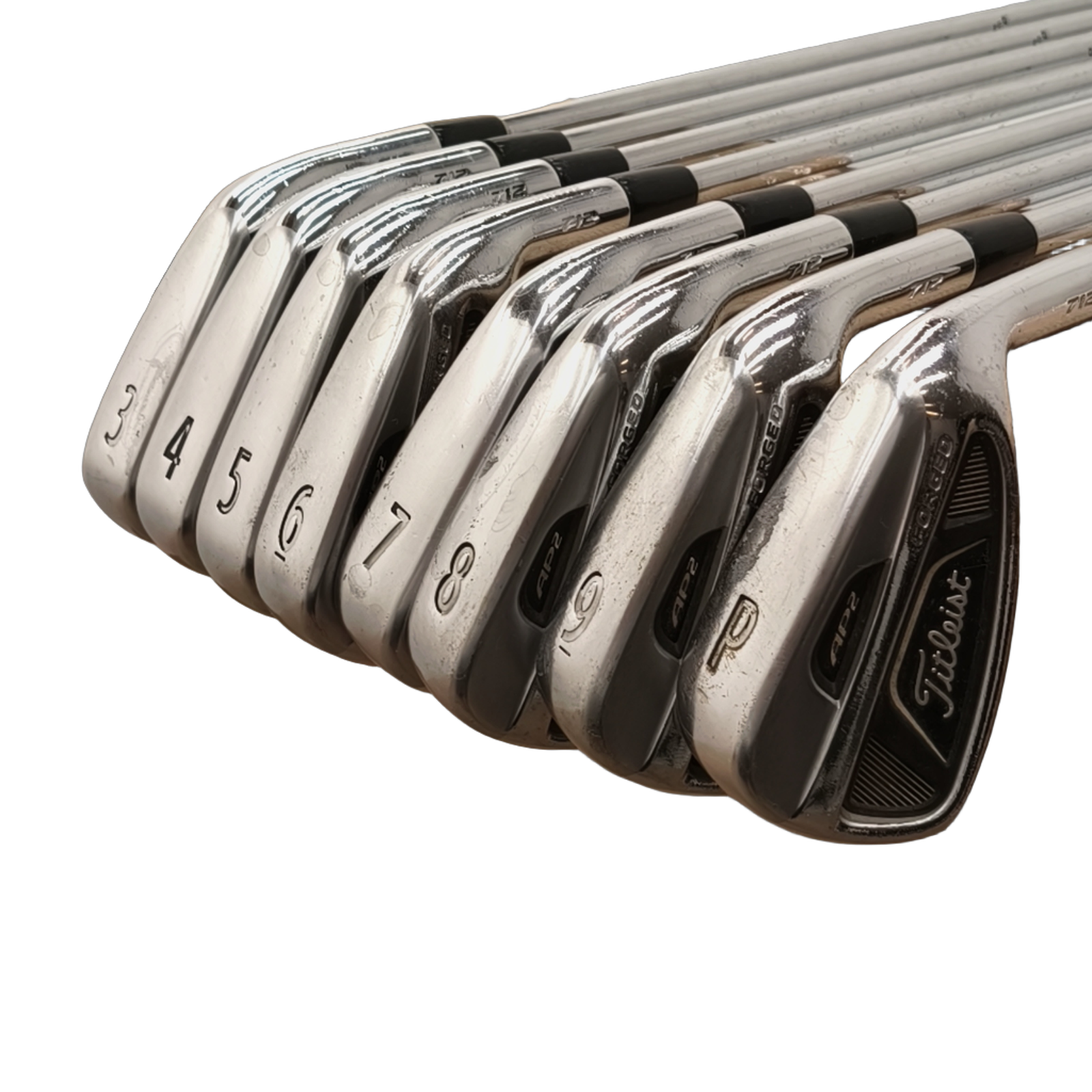Titleist AP2 712 Forged Jernsæt / 3-PW / Flex Stiff / Stål [model:birefnet-general] [bg:handrolled]