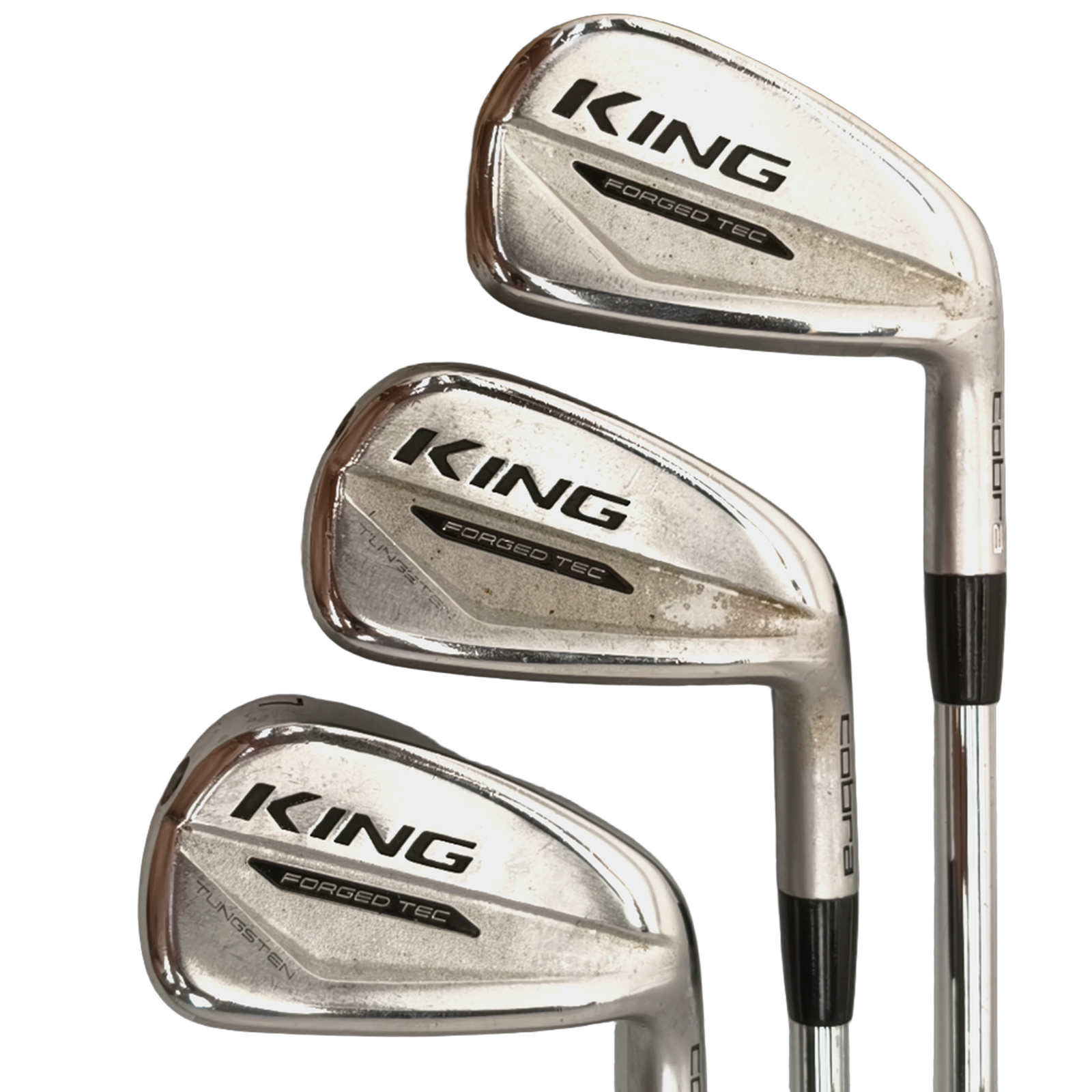Cobra King Forged Tec Jernsæt / 5-PW+GW / Flex Regular / Stål [model:birefnet-general] [bg:handrolled]