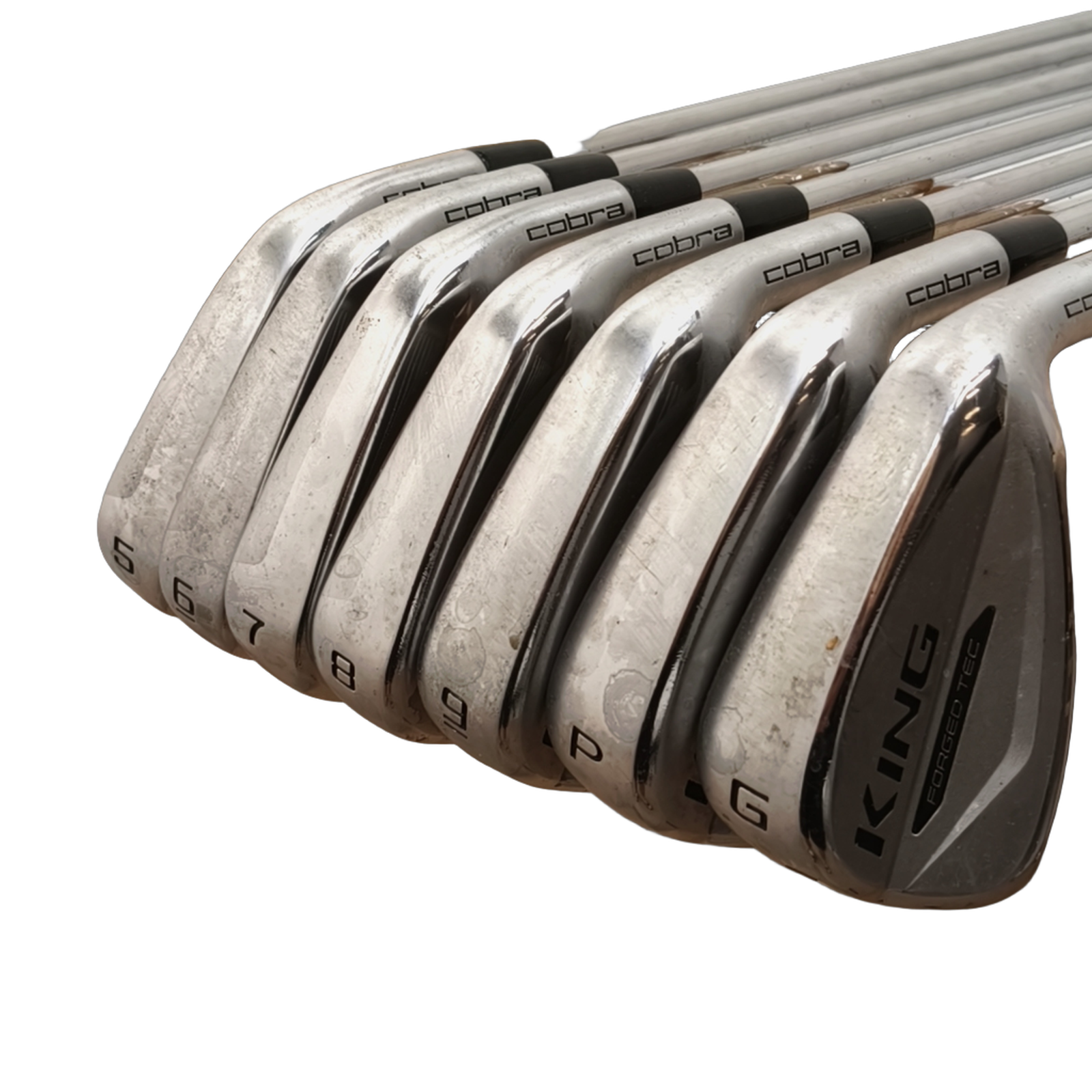 Cobra King Forged Tec Jernsæt / 5-PW+GW / Flex Regular / Stål [model:birefnet-general] [bg:handrolled]