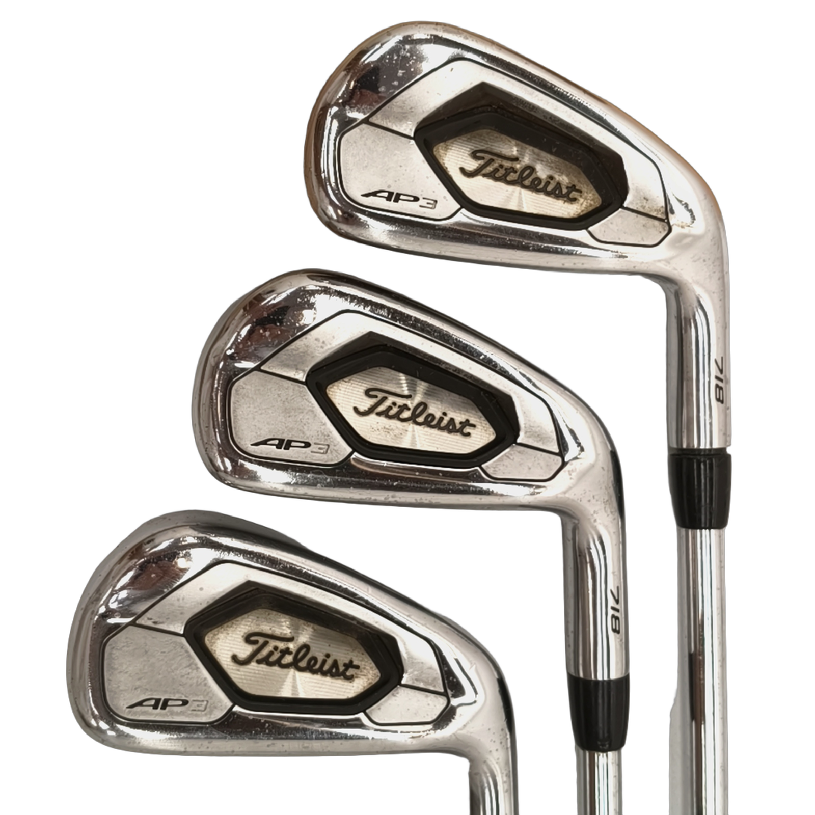 Titleist AP3 718 Jernsæt / 5-PW / Flex Regular / Stål [model:birefnet-general] [bg:handrolled]