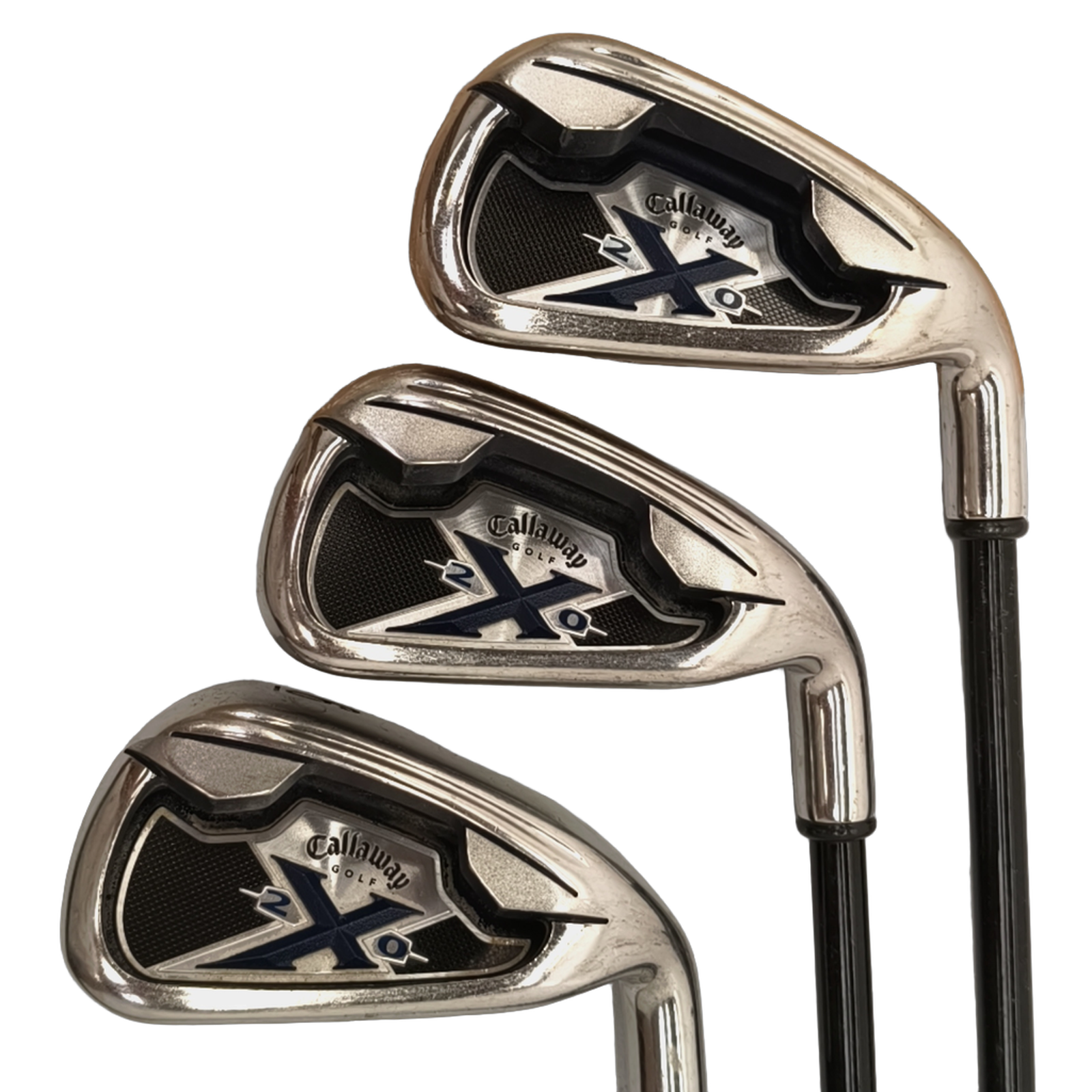 Callaway X20 Jernsæt / 4-PW+AW  / Flex Regular / Grafit [model:birefnet-general] [bg:handrolled]