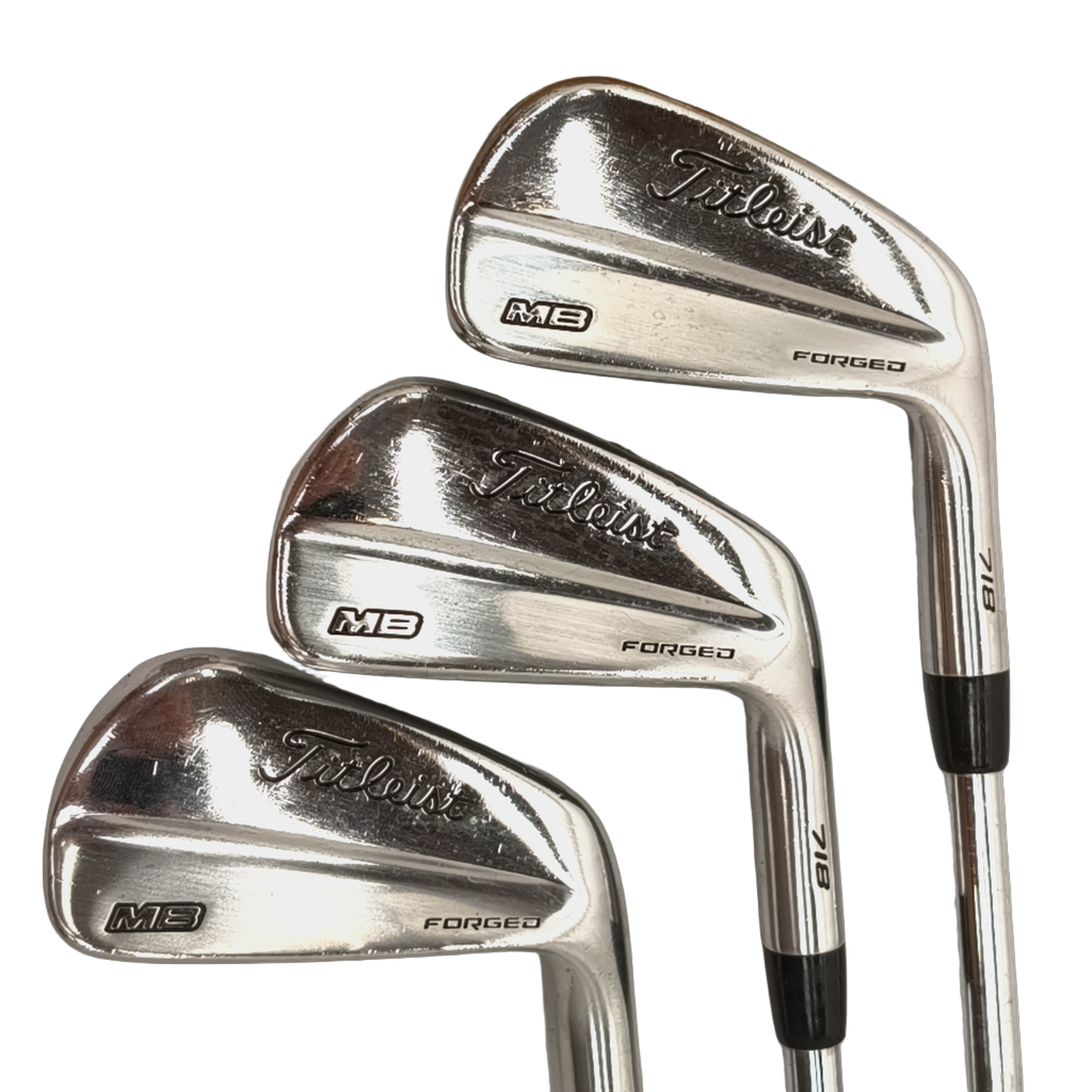 Titleist MB 718 Forged Jernsæt / 5-PW / Flex Stiff / Stål [model:birefnet-general] [bg:handrolled]