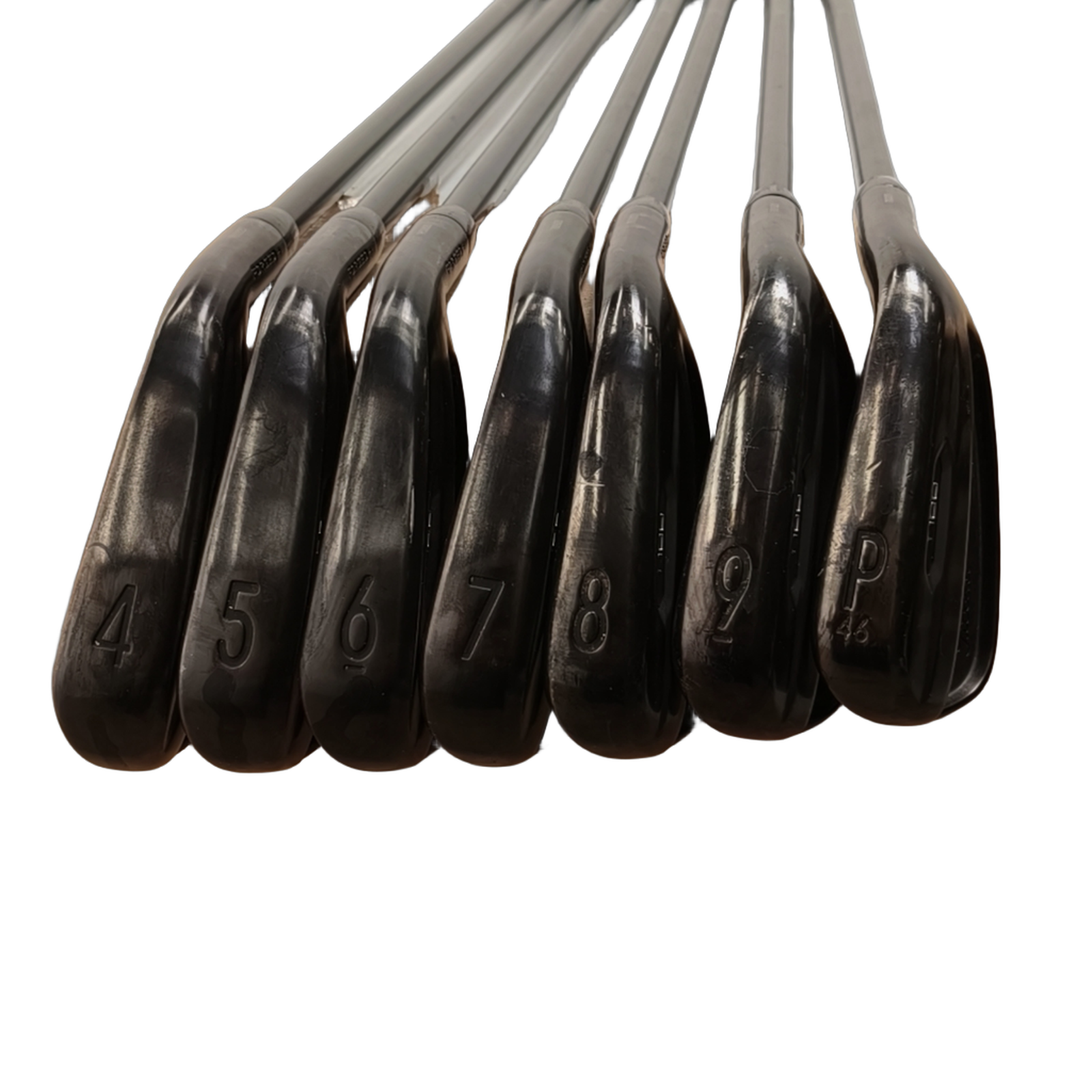 Titleist T100 Gen.1 Limited Edition Black Jernsæt / 4-PW / Flex Stiff / Stål [model:birefnet-general] [bg:handrolled]