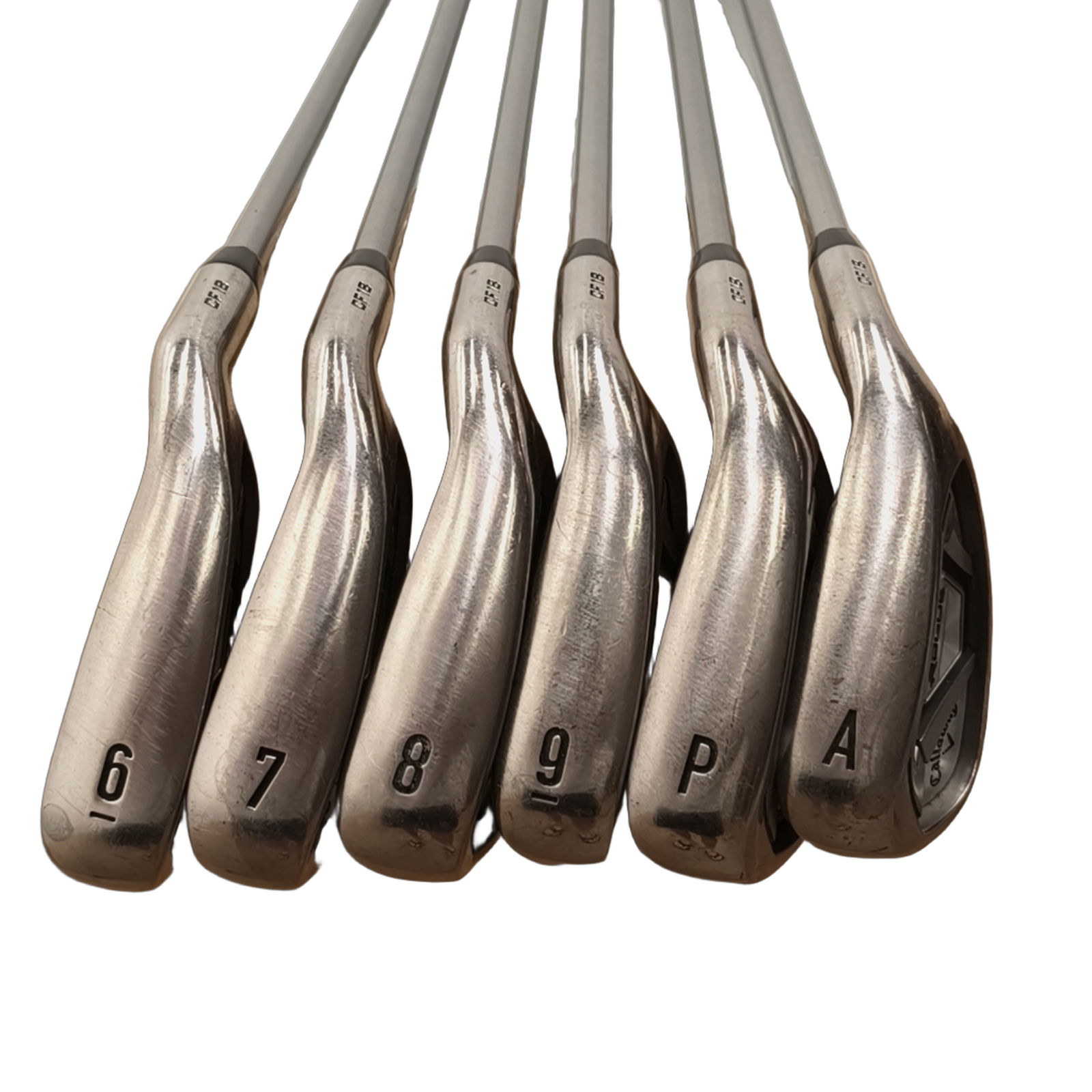 Callaway Rogue CF18 Jernsæt / 6-PW+AW  / Flex Ladies / Grafit [model:birefnet-general] [bg:handrolled]
