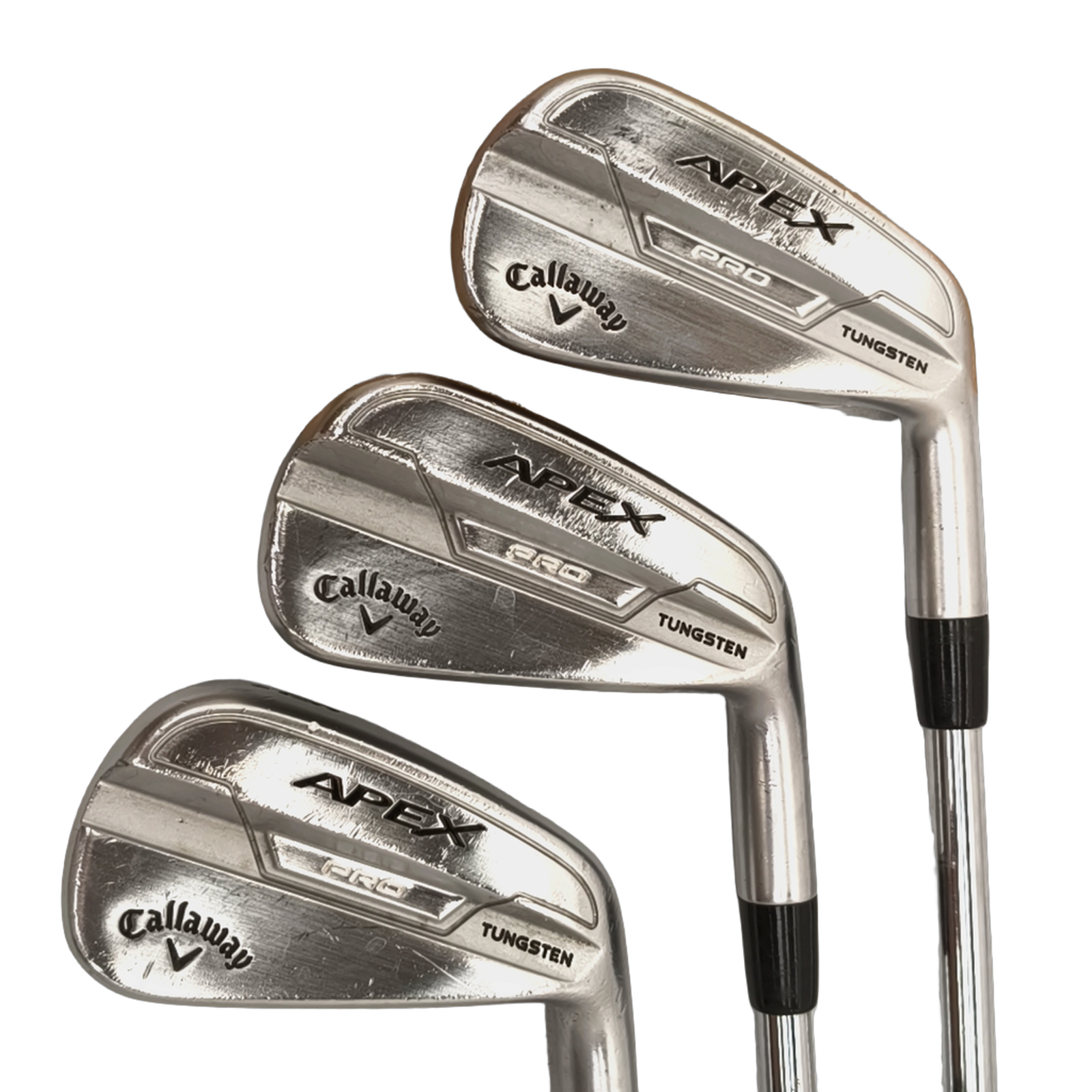 Callaway Apex Pro Forged Jernsæt / 4-PW+AW  / Flex Stiff / Stål [model:birefnet-general] [bg:handrolled]