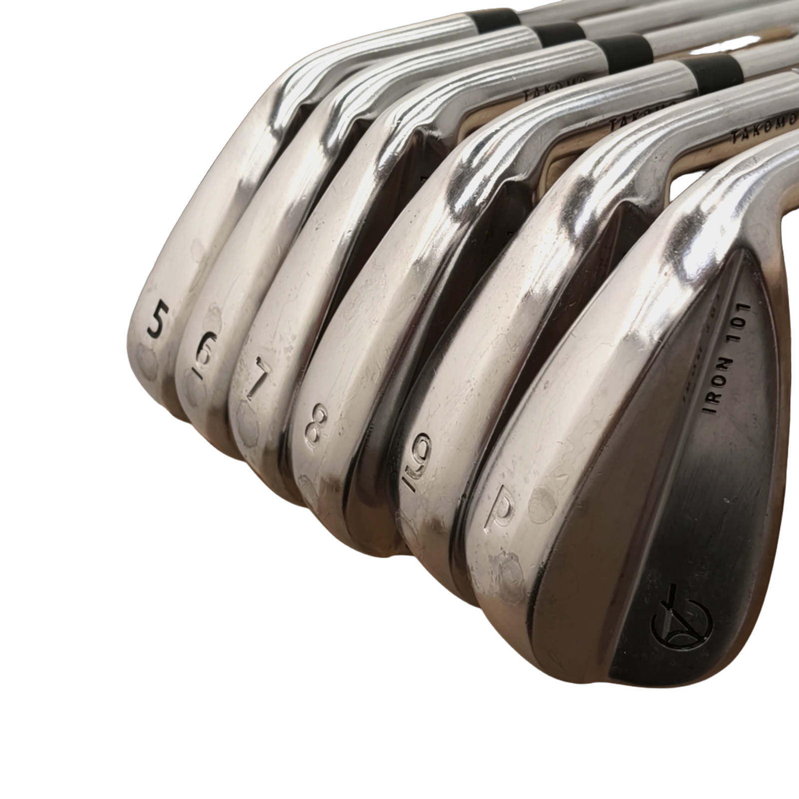 Takomo 101 Jernsæt / 5-PW / Flex Regular / Stål [model:birefnet-general] [bg:handrolled]