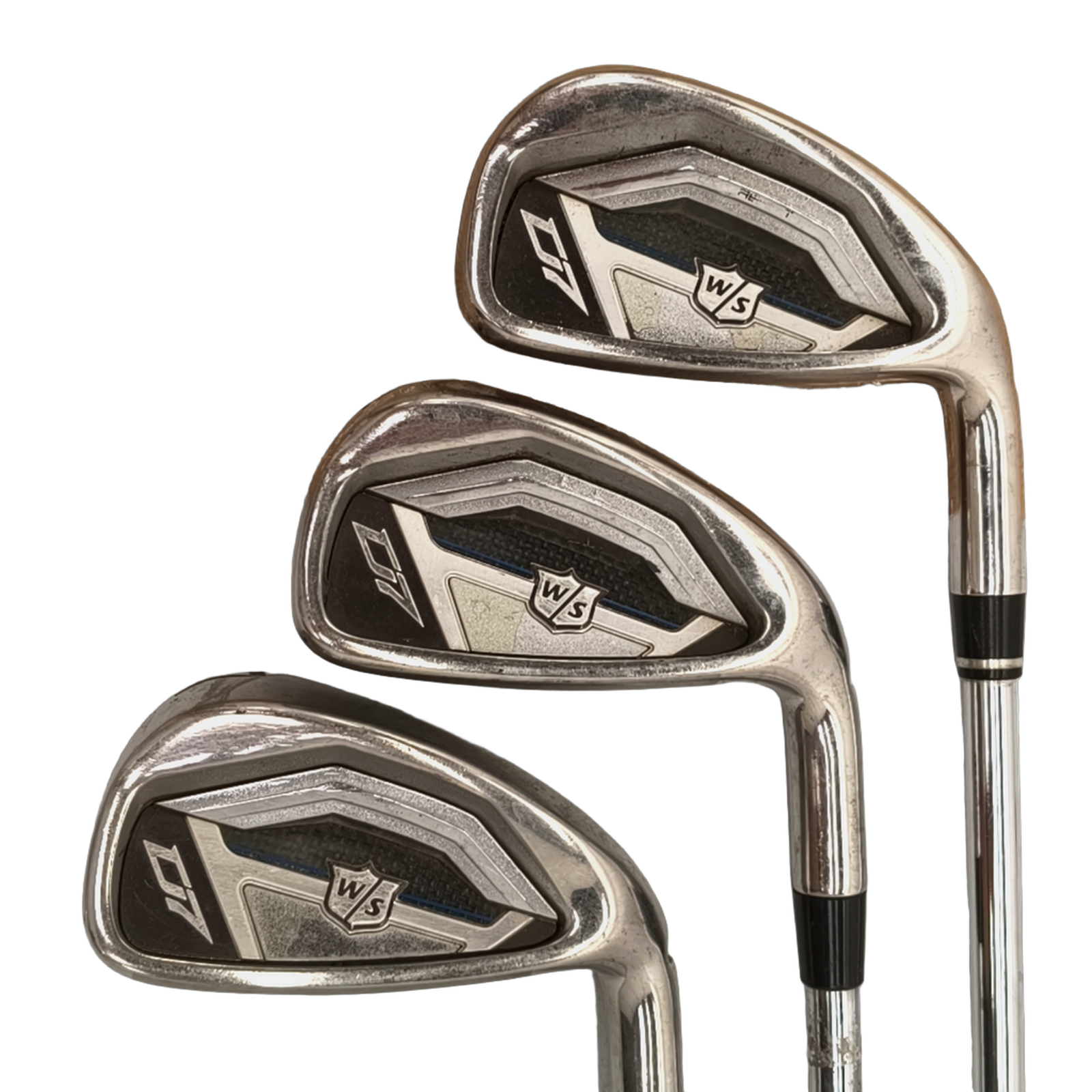 Wilson Staff D7 Jernsæt / 5-PW / Flex Stiff / Stål [model:birefnet-general] [bg:handrolled]