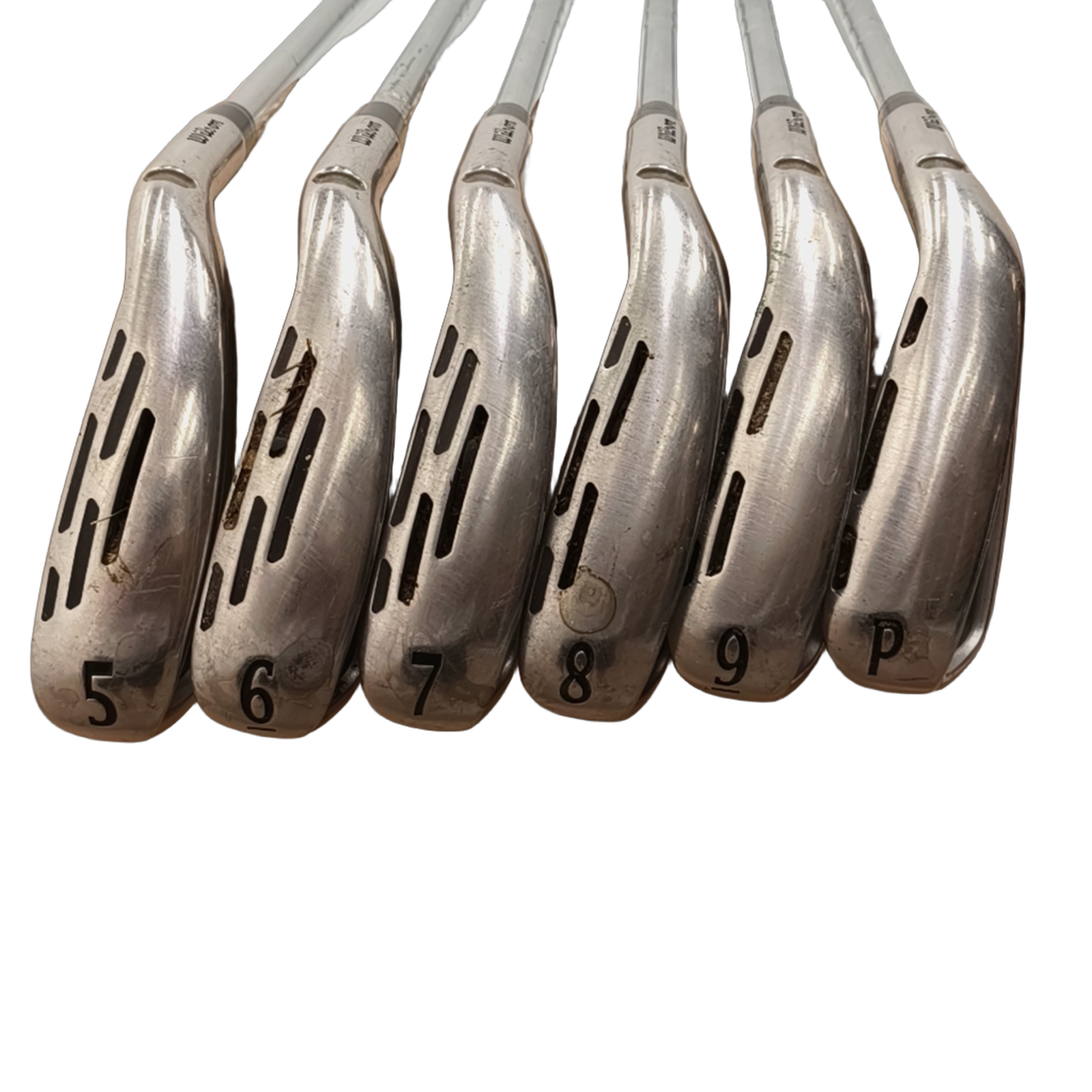 Wilson Staff D7 Jernsæt / 5-PW / Flex Stiff / Stål [model:birefnet-general] [bg:handrolled]