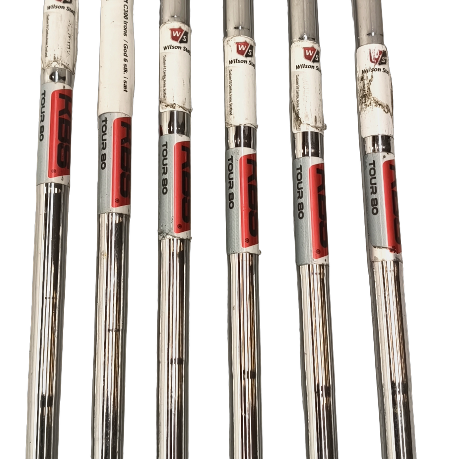 Wilson Staff C300 Jernsæt / 6-PW+SW / Flex Regular / Stål [model:birefnet-general] [bg:handrolled]