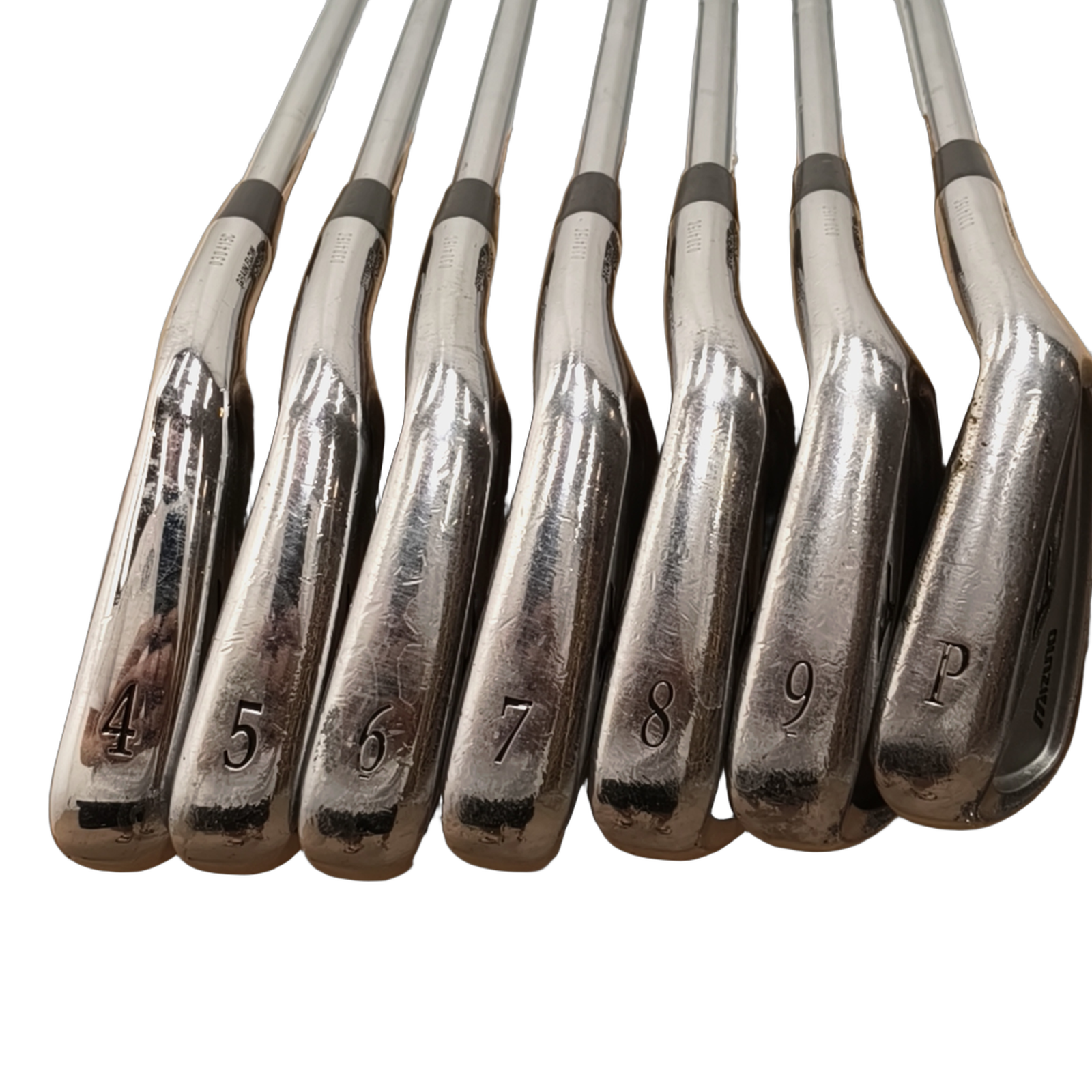 Mizuno MP-54 Jernsæt / 4-PW / Flex Stiff / Stål [model:birefnet-general] [bg:handrolled]