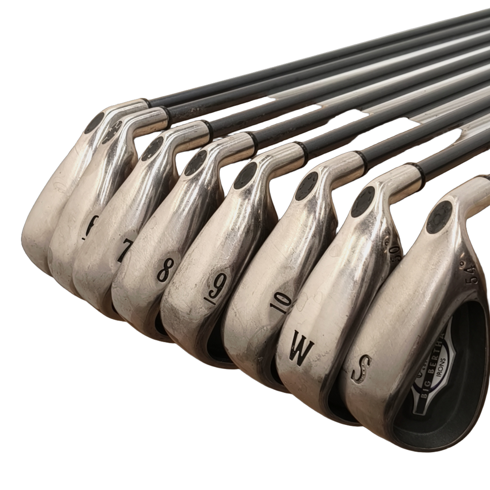 Callaway Big Bertha Jernsæt / 5-PW+AW+SW / Flex Ladies / Grafit [model:birefnet-general] [bg:handrolled]