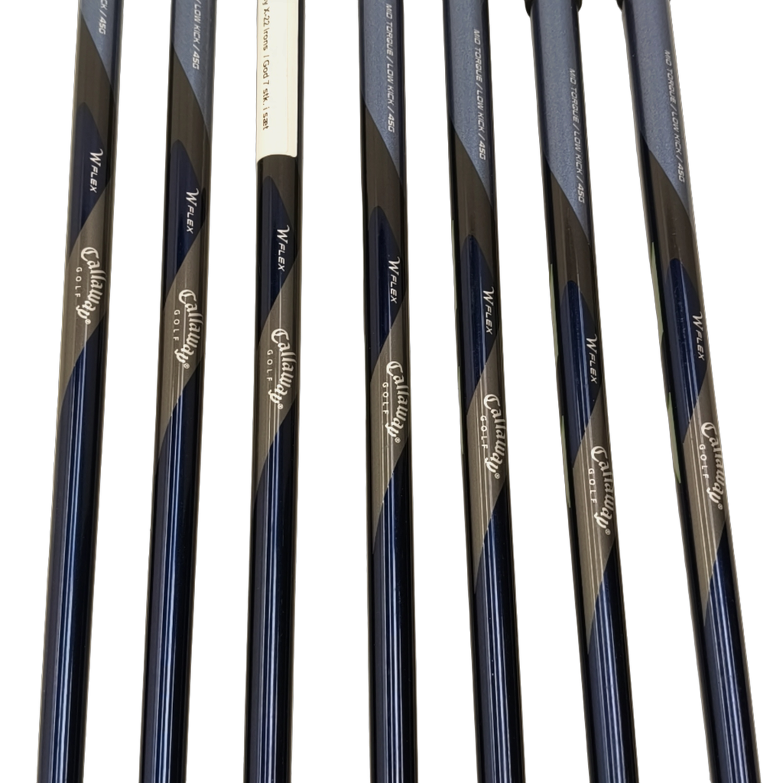 Callaway X-22 Jernsæt / 5-PW+SW / Flex Ladies / Grafit [model:birefnet-general] [bg:handrolled]