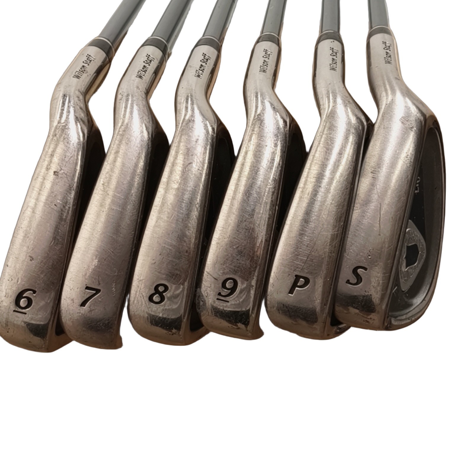 Wilson Li6 Eisenset / 6-PW+SW / Flex Ladies / Graphit [model:birefnet-general] [bg:handrolled]