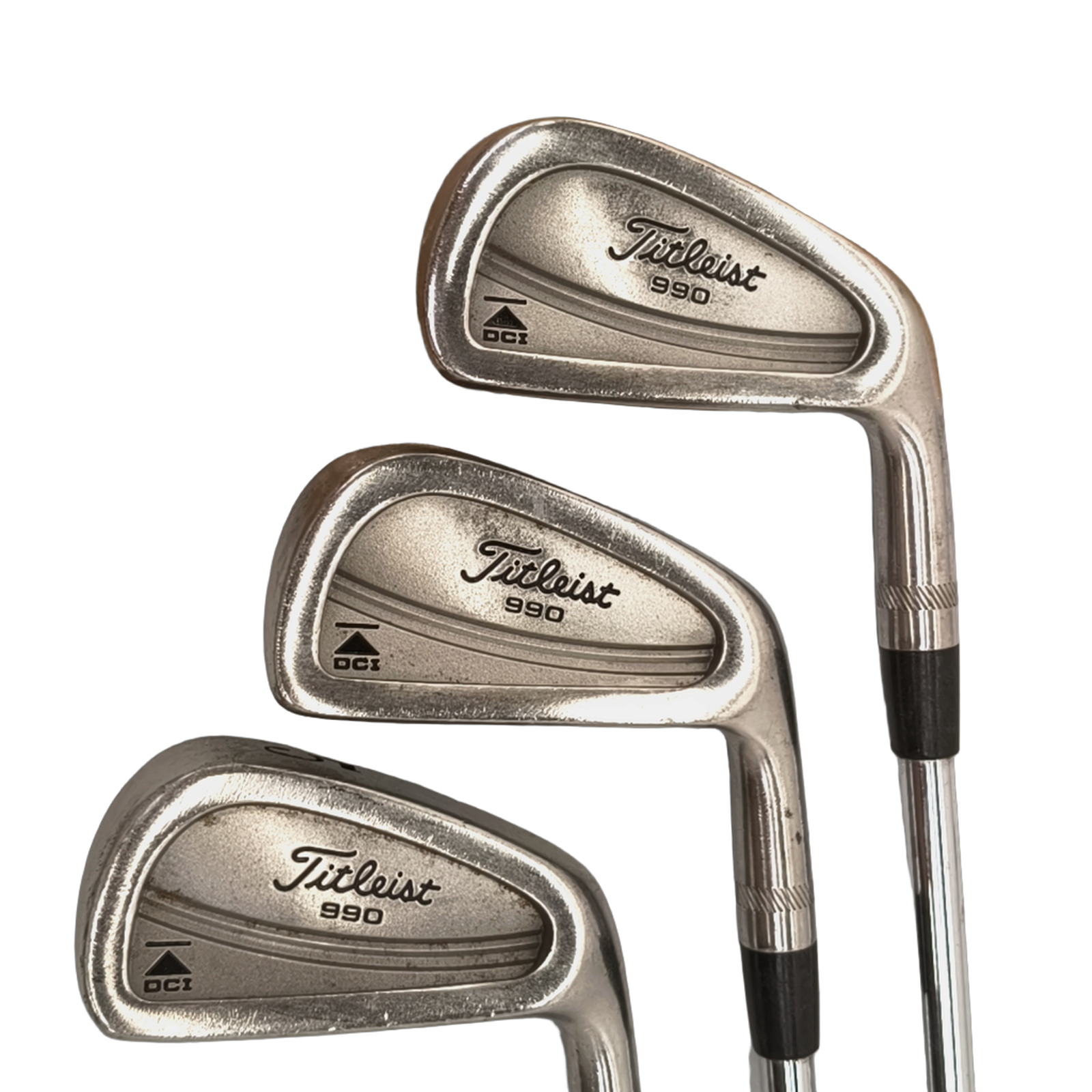 Titleist 990 DCI Iron Set / 3-PW / Flex X-Stiff / Steel [model:birefnet-general] [bg:handrolled]