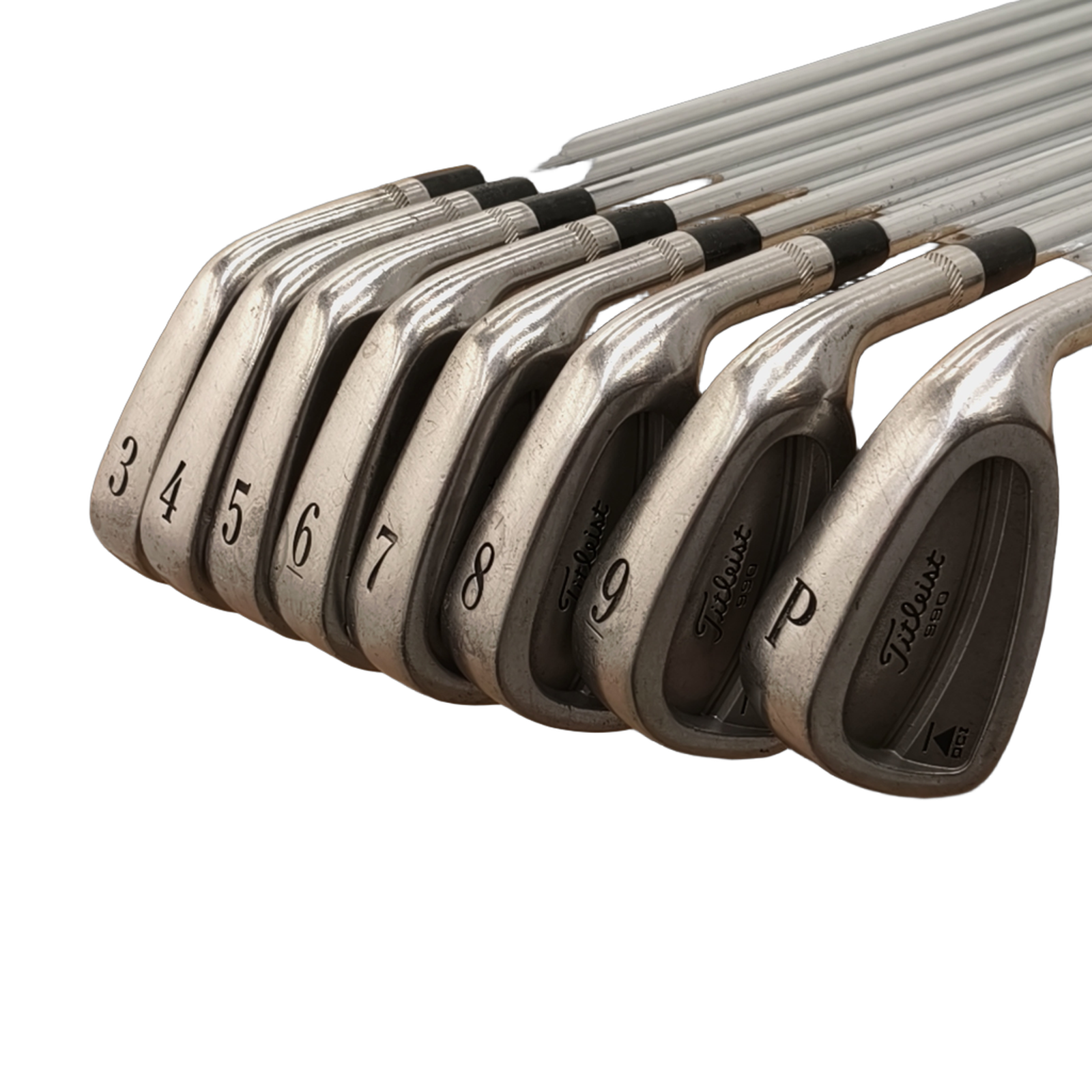 Titleist 990 DCI Iron Set / 3-PW / Flex X-Stiff / Steel [model:birefnet-general] [bg:handrolled]
