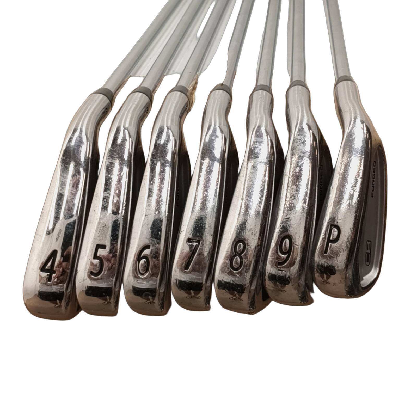 Titleist CB 718 Iron Set / 4-PW / Flex Stiff / Steel [model:birefnet-general] [bg:handrolled]